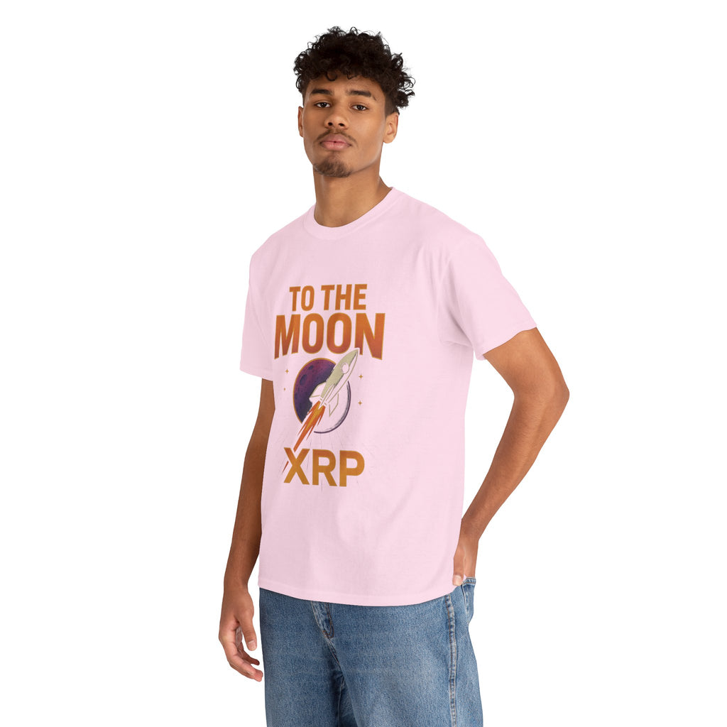 XRP To The Moon Tee — Cryptocurrency Investor Rocket Shirt