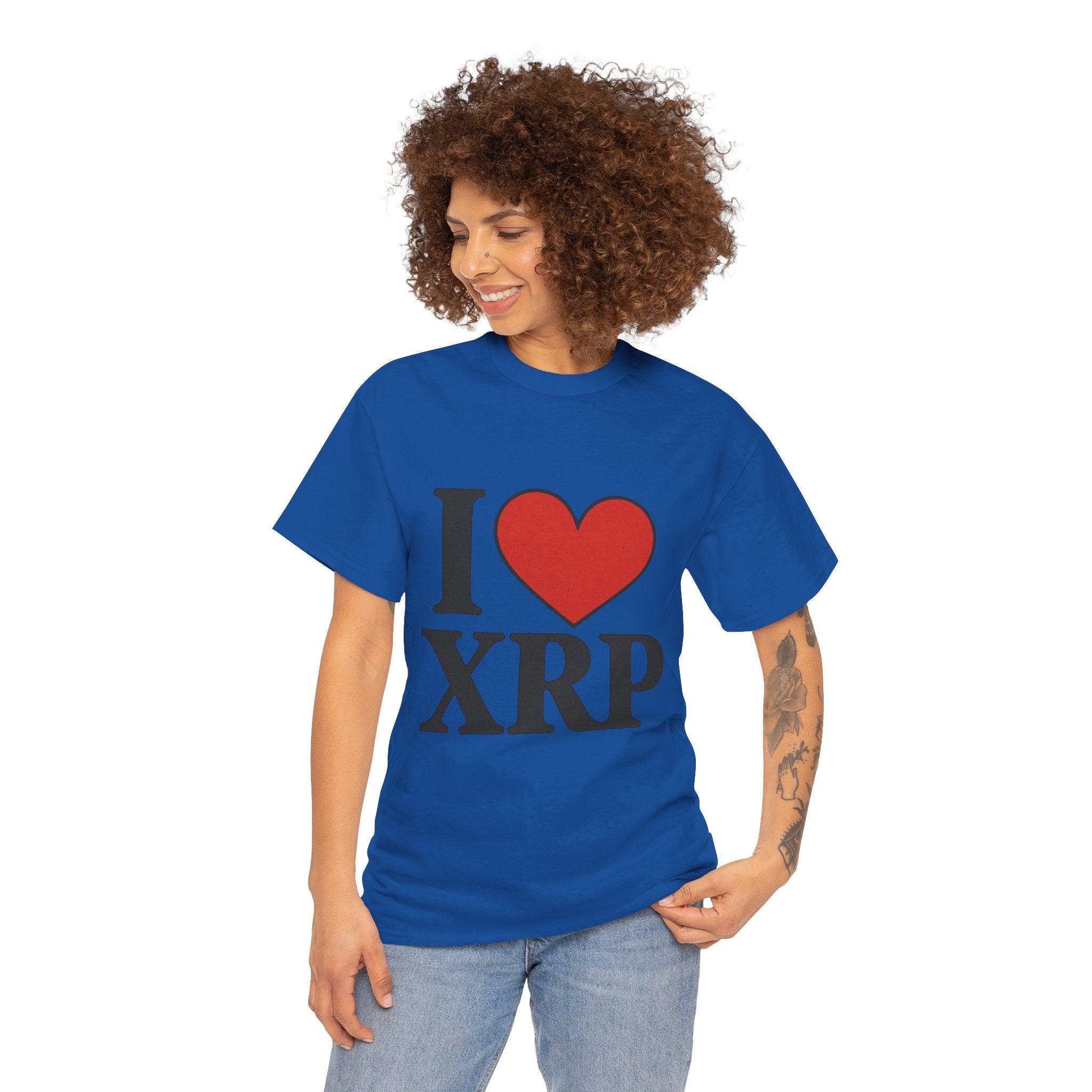 I  XRP T-Shirt — Crypto Enthusiast Ripple Tee