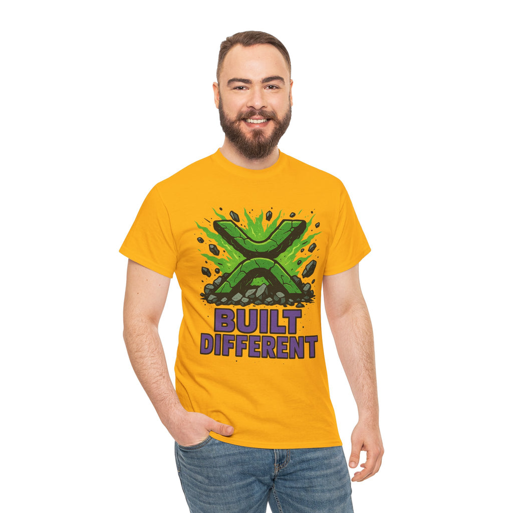 Built Different T-Shirt — Green Gamer Logo Tee