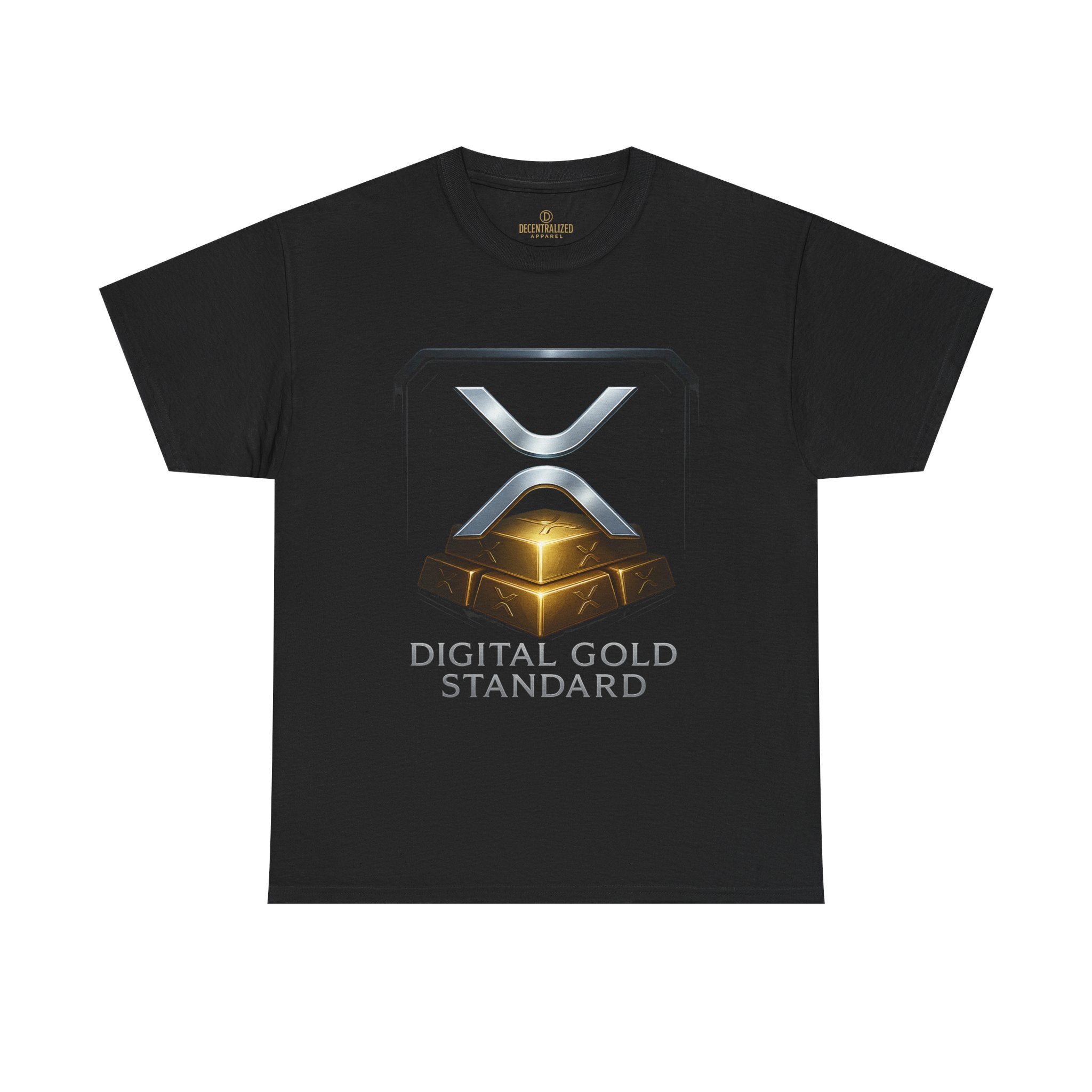XRP 'Digital Gold Standard' Tee — Cryptocurrency Logo Shirt