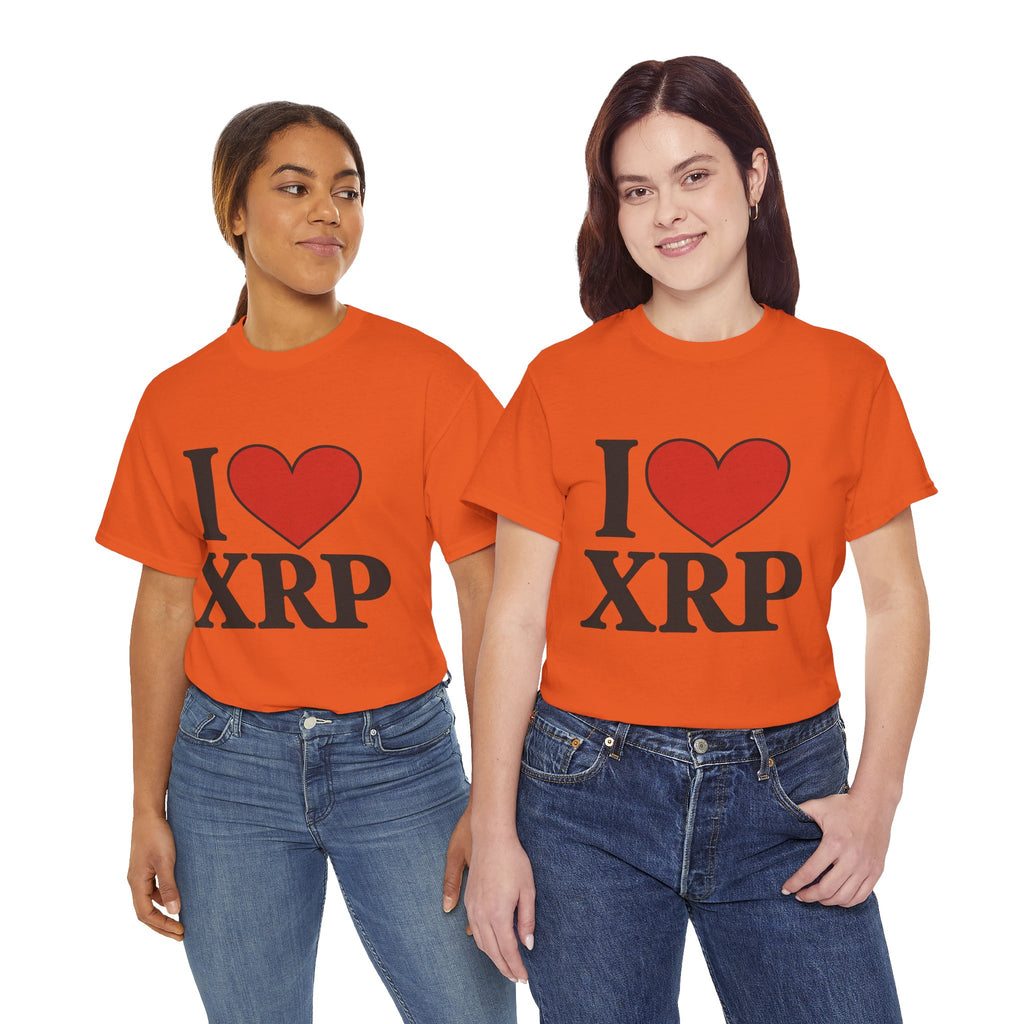 I  XRP T-Shirt — Crypto Enthusiast Ripple Tee