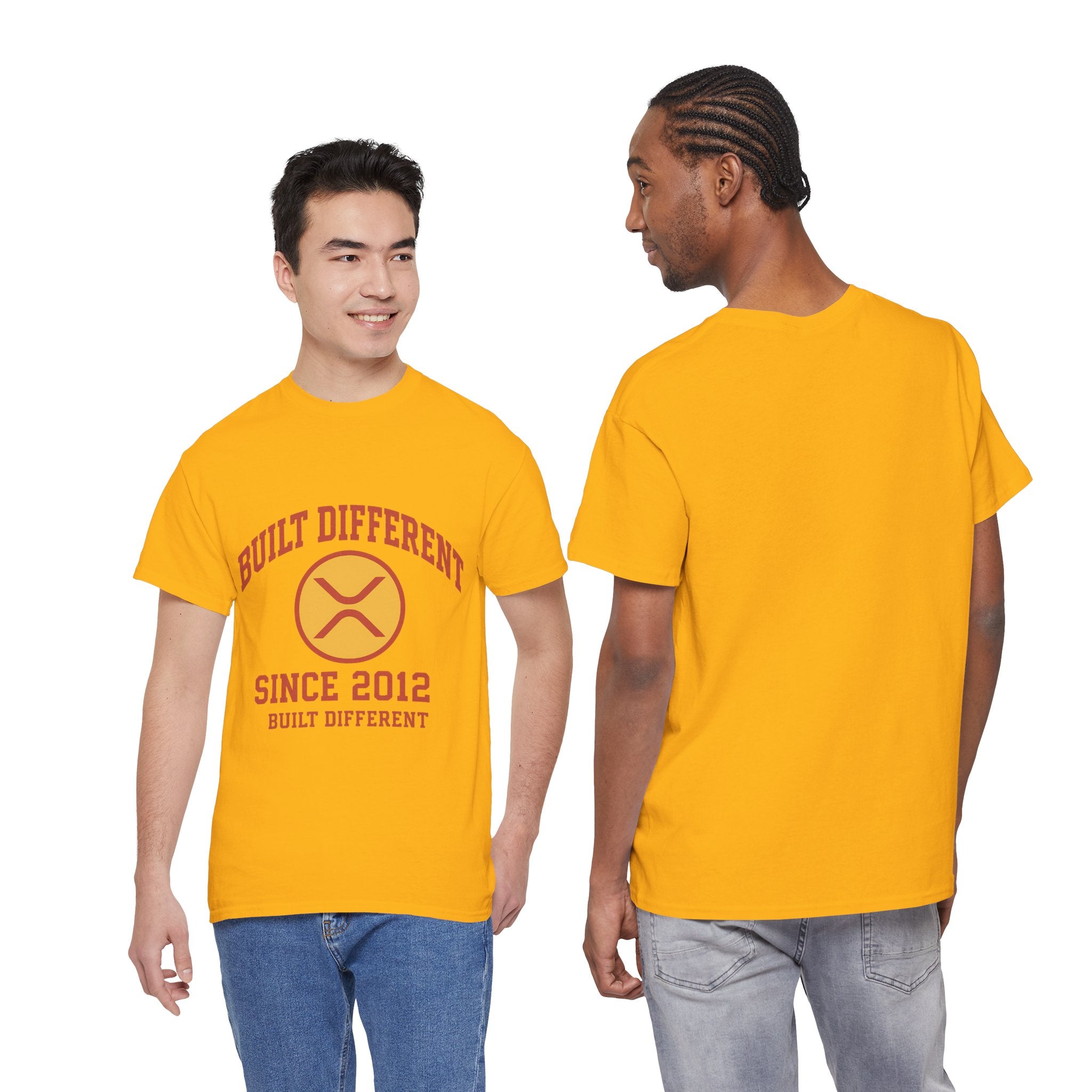 Built Different Since 2012 T-Shirt — Ripple/XRP Inspired Crypto Tee