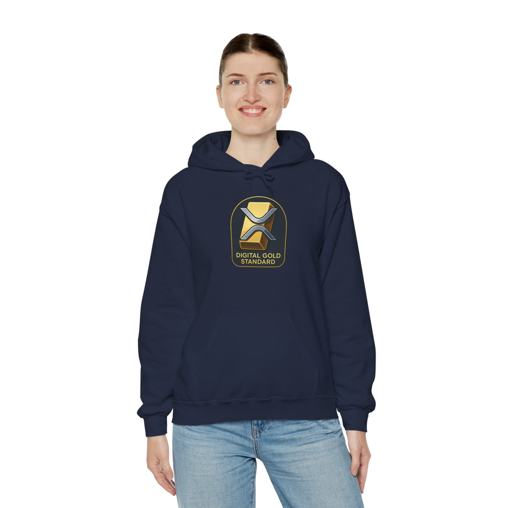 Hoodie — Digital Gold Standard Crypto Logo Pullover
