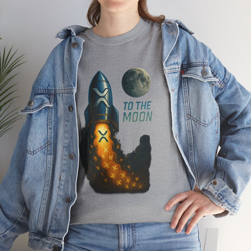 Rocket 'To the Moon' T-Shirt - Space Exploration Graphic Tee