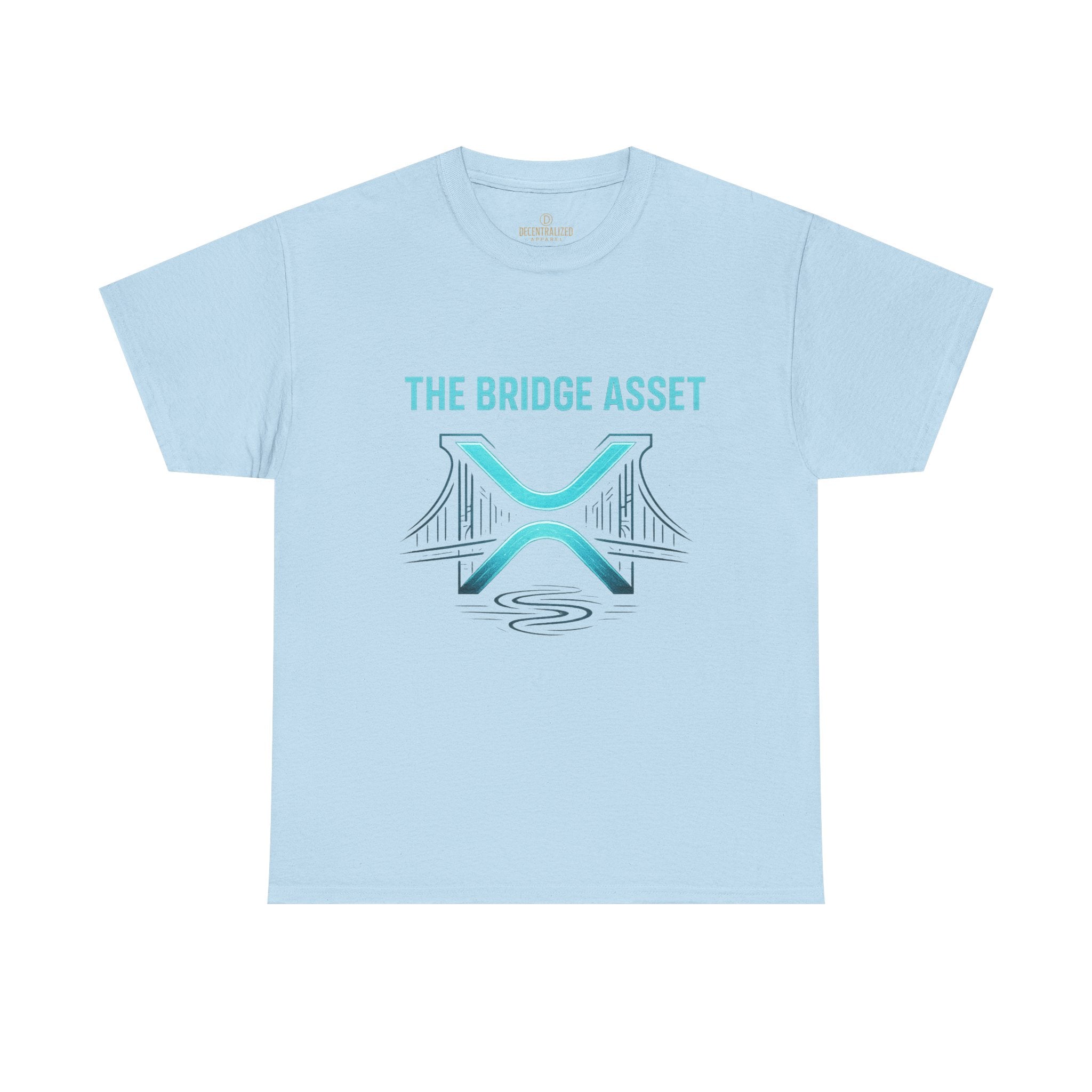 XRP 'The Bridge Asset' Graphic Tee — Crypto Ripple Logo Shirt