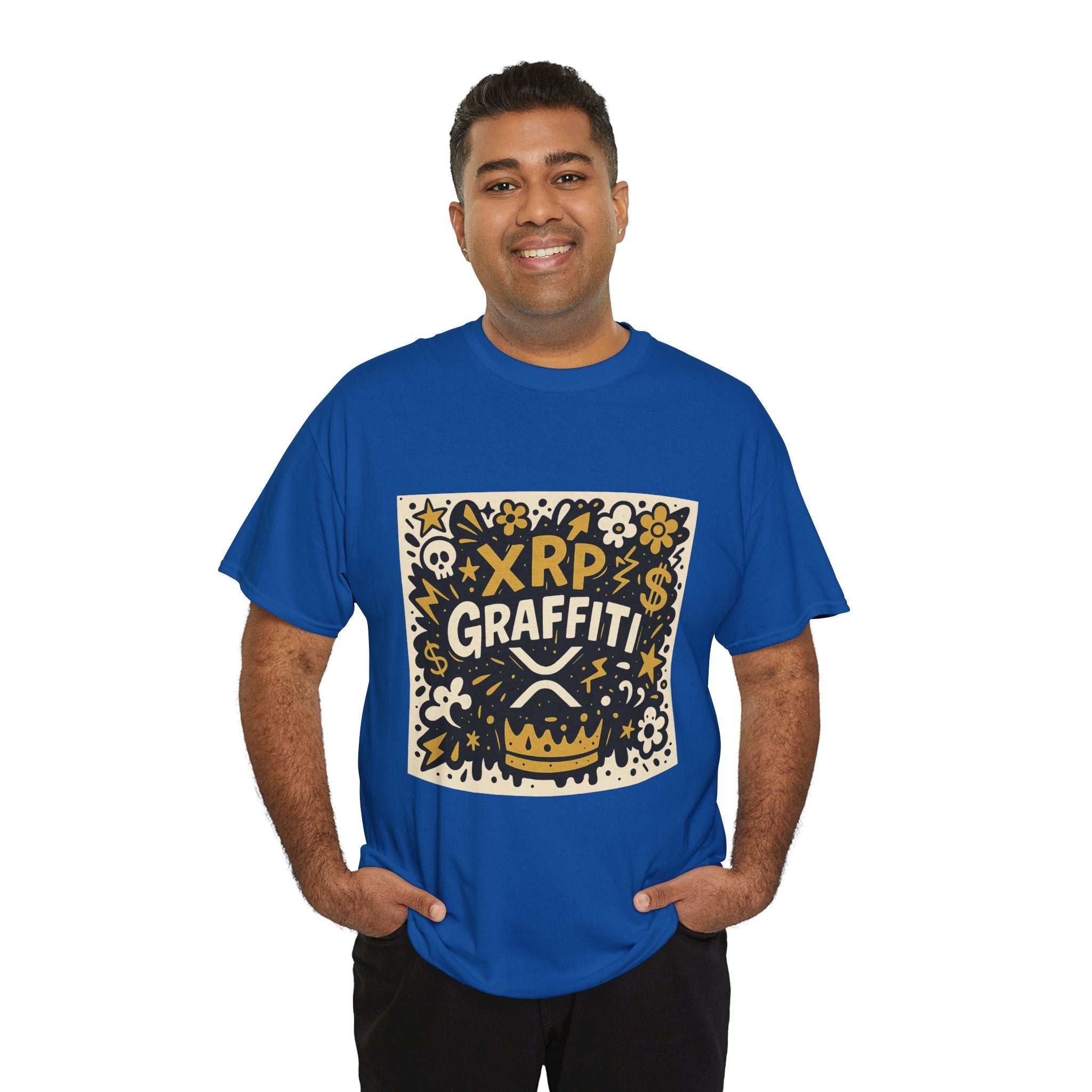 XRP Graffiti Tee — Crypto Street Art T-Shirt