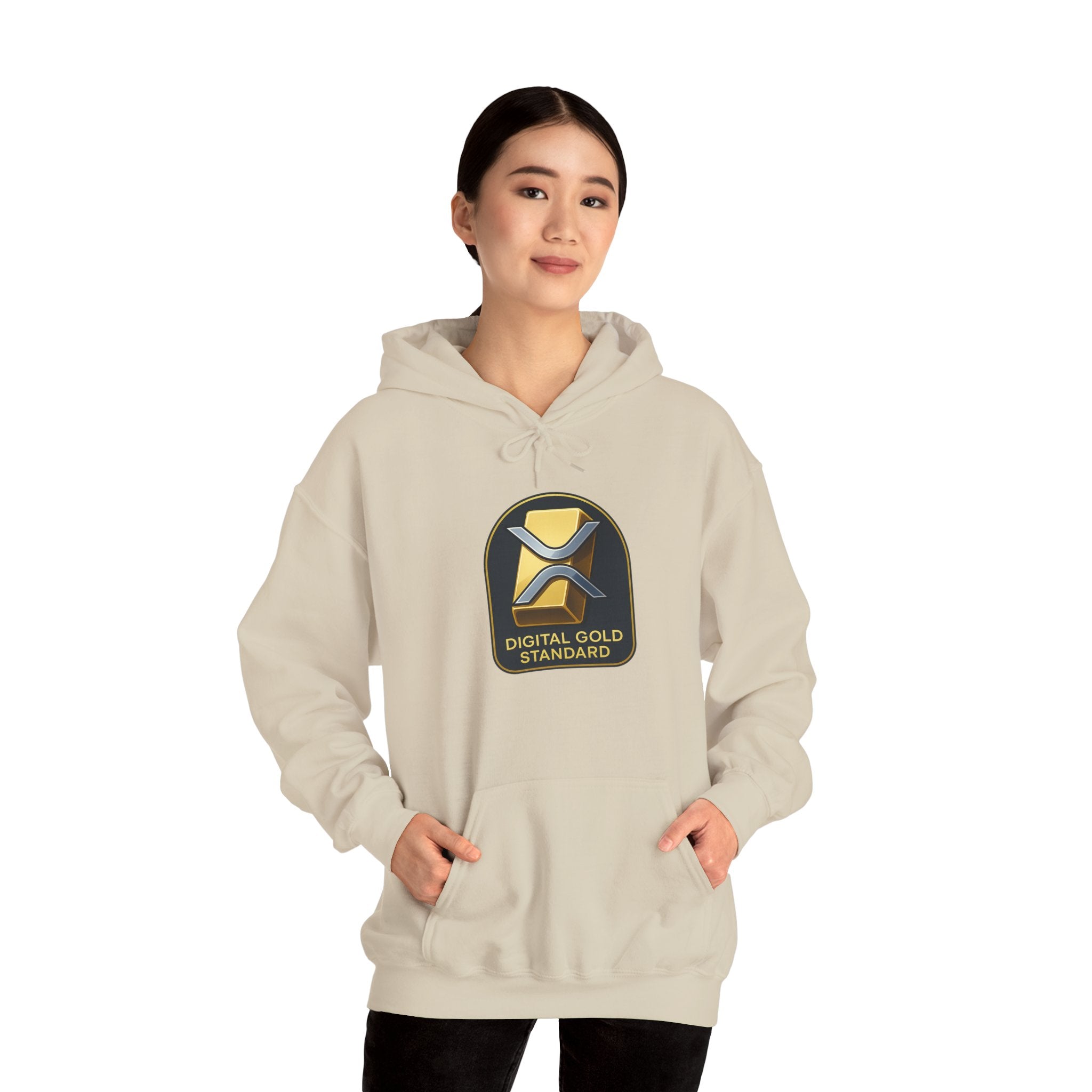 Hoodie — Digital Gold Standard Crypto Logo Pullover