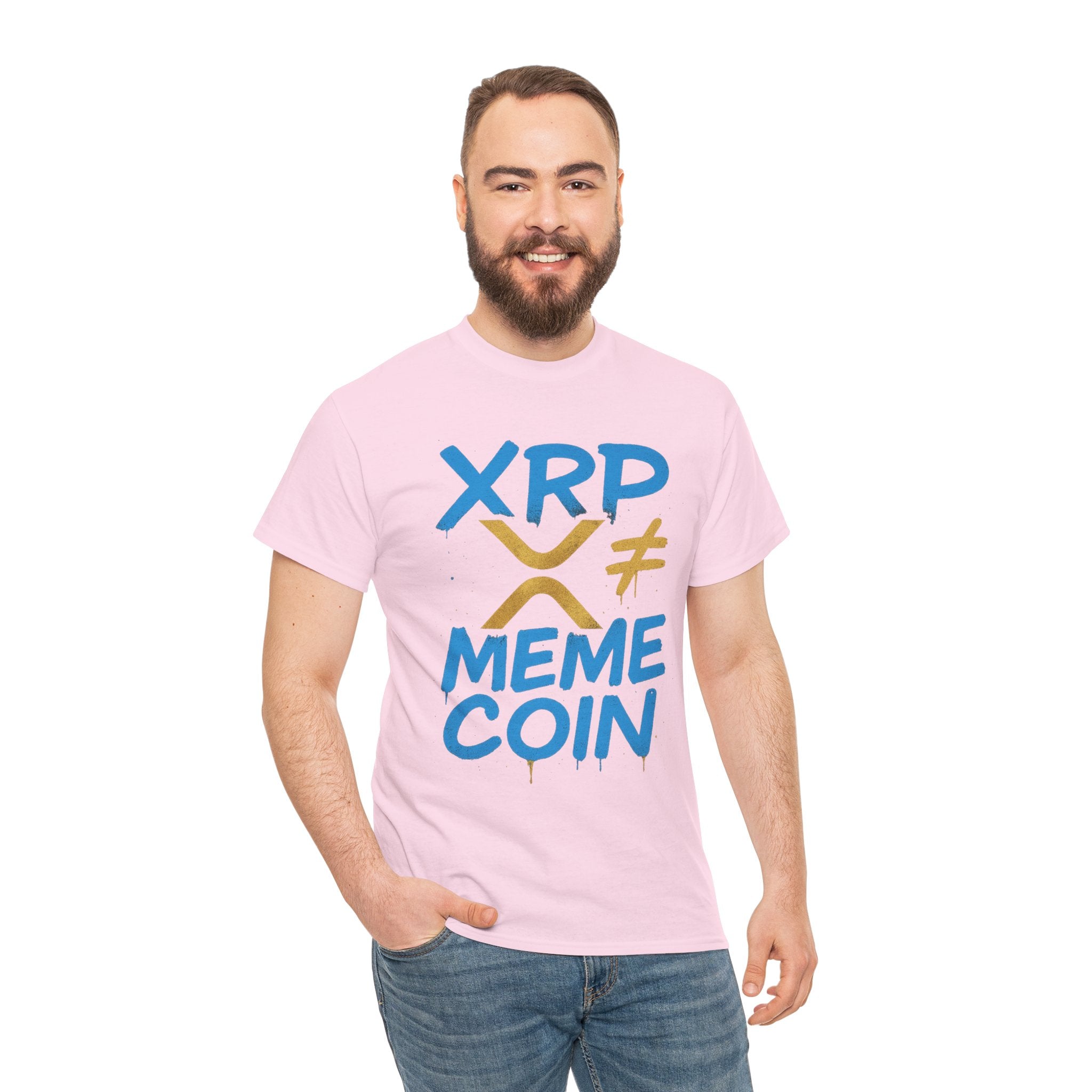 XRP ≠ Meme Coin T‑Shirt — Crypto Advocate Graphic Tee
