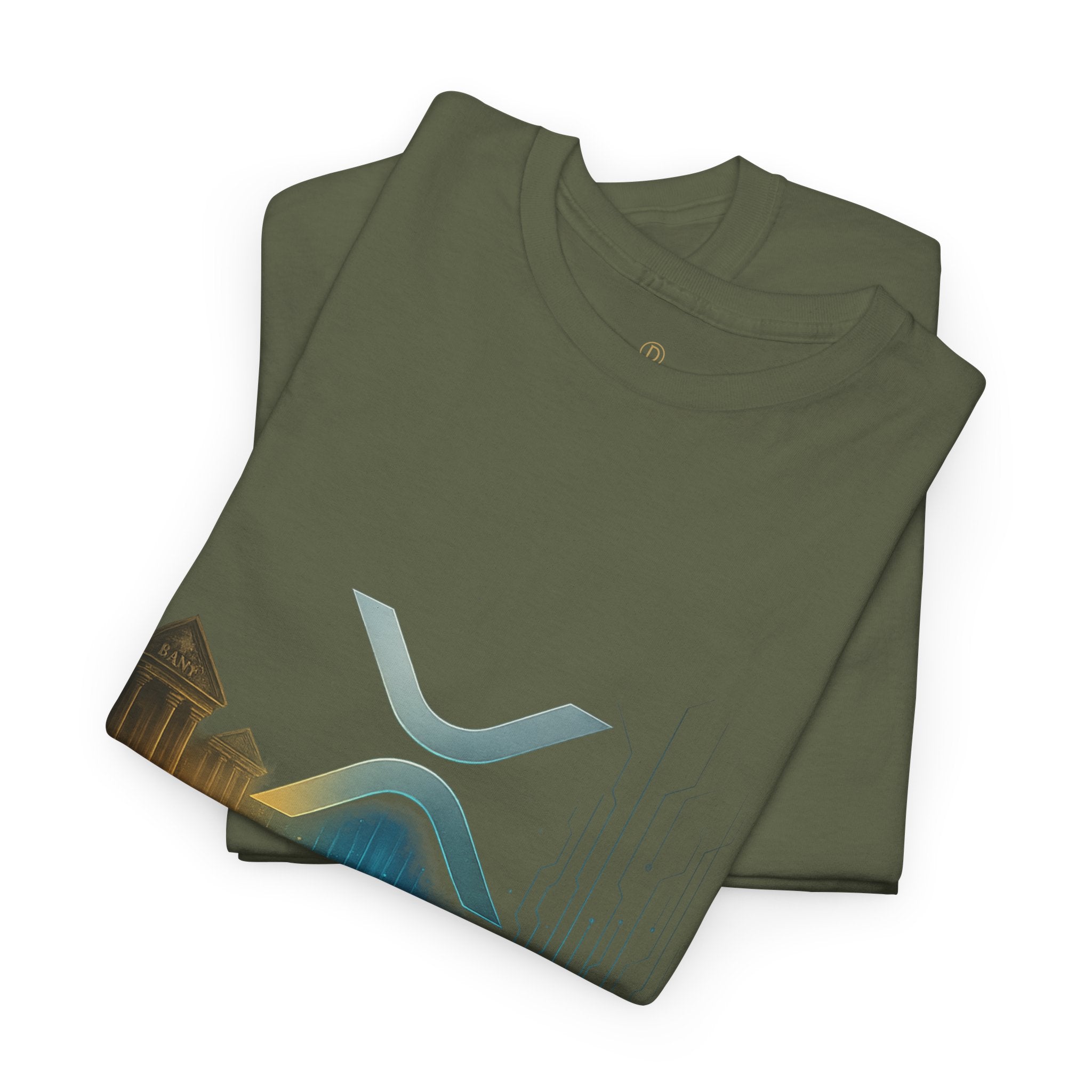 Ripple XRP Crypto Tee — 'The Bridge Asset' Logo T-Shirt