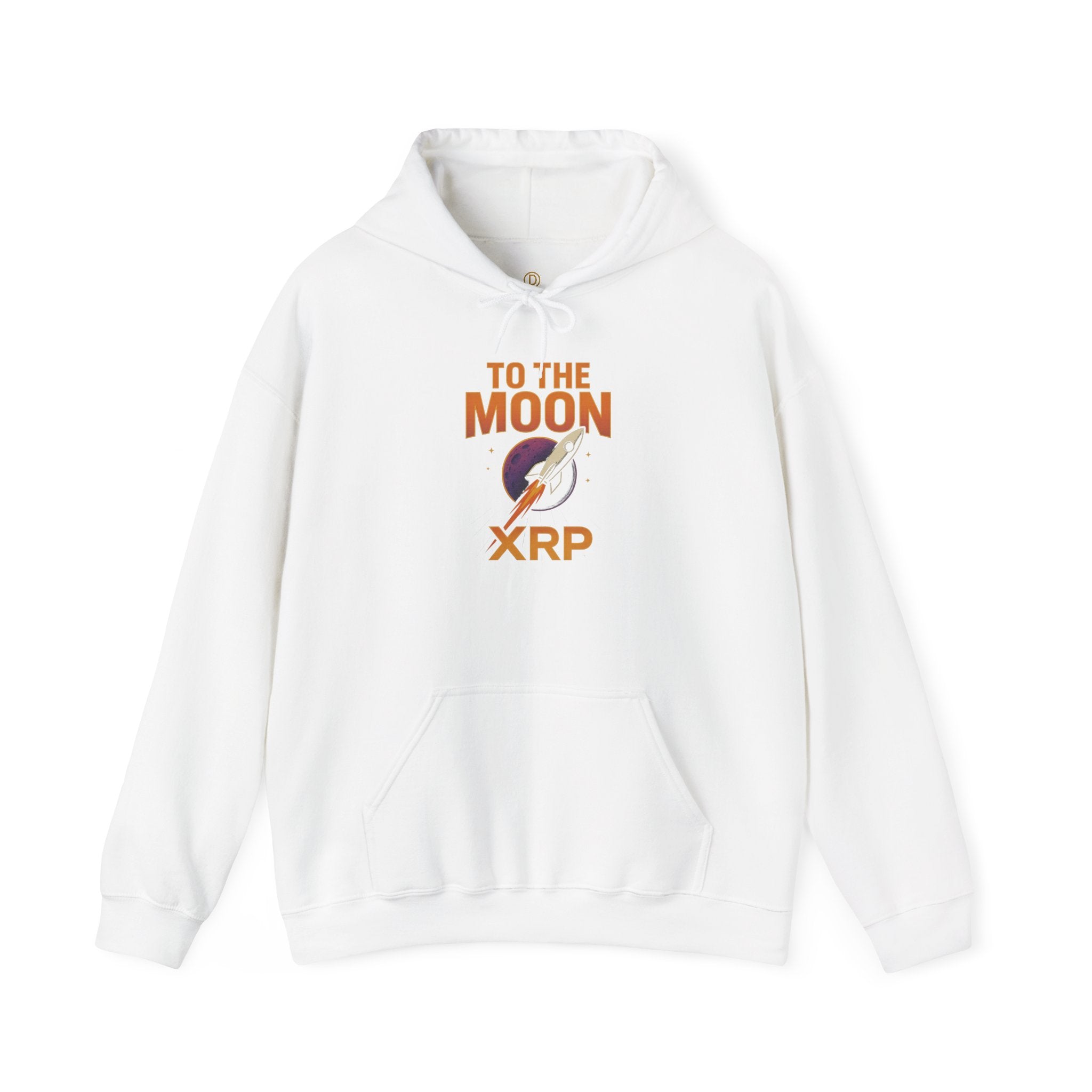 XRP To The Moon Hoodie — Crypto Investor Graphic Sweatshirt