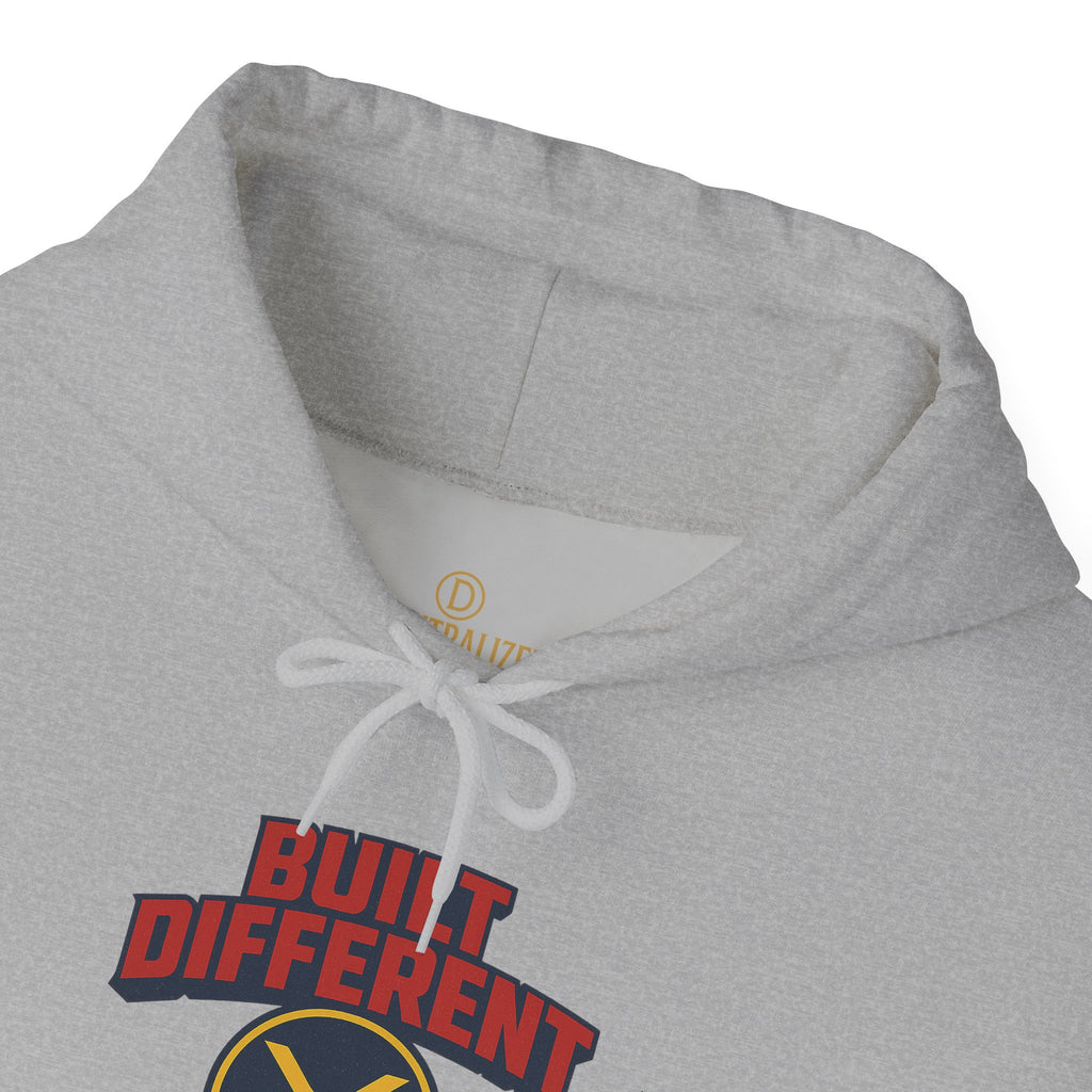 Hoodie - "Built Different Since 2012" Retro Athletic Pullover