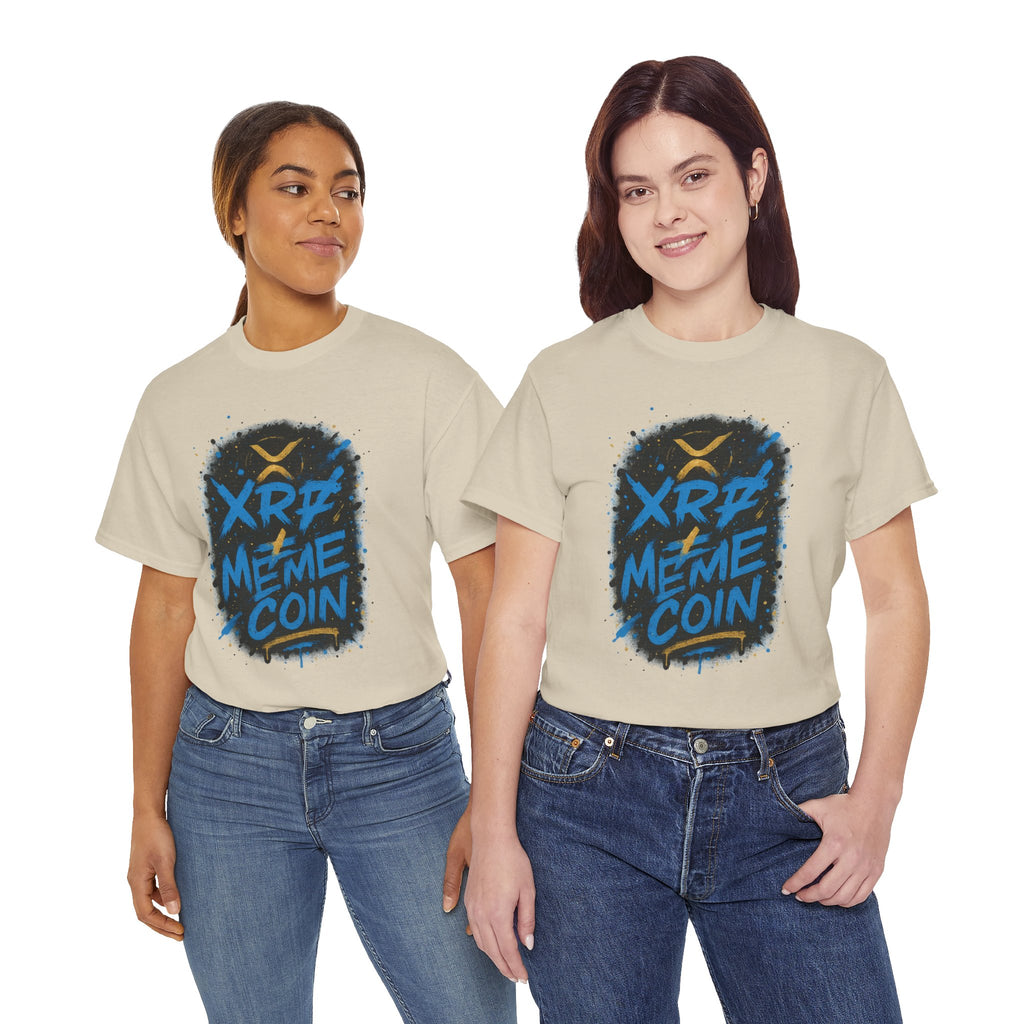 XRP Meme Coin Graphic Tee — Crypto Streetwear T-Shirt