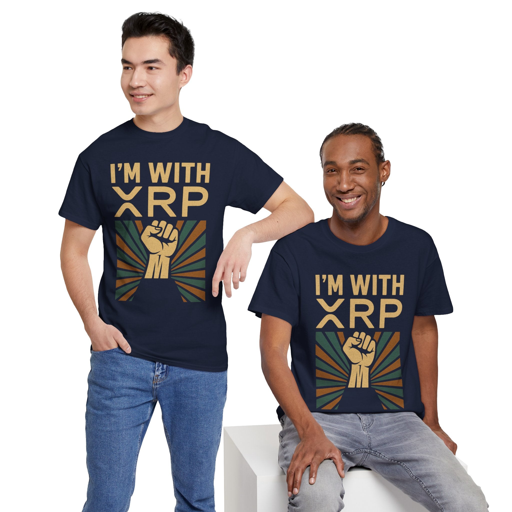 I'm With XRP Graphic Tee – Crypto Supporter Shirt