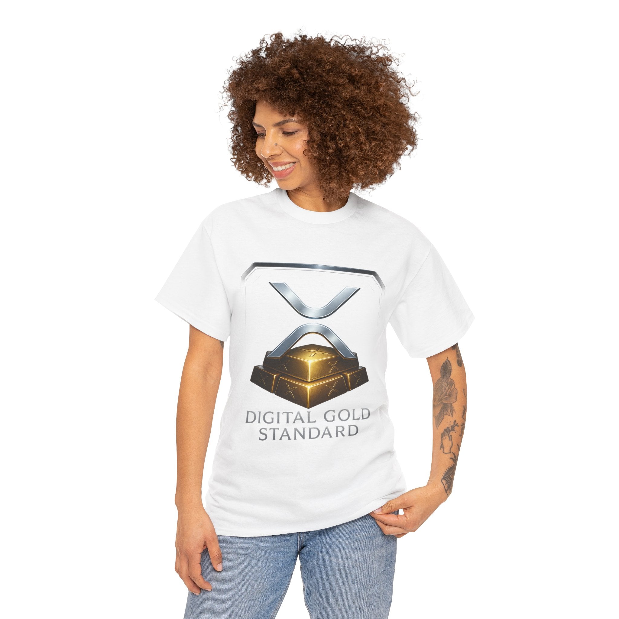 XRP 'Digital Gold Standard' Tee — Cryptocurrency Logo Shirt