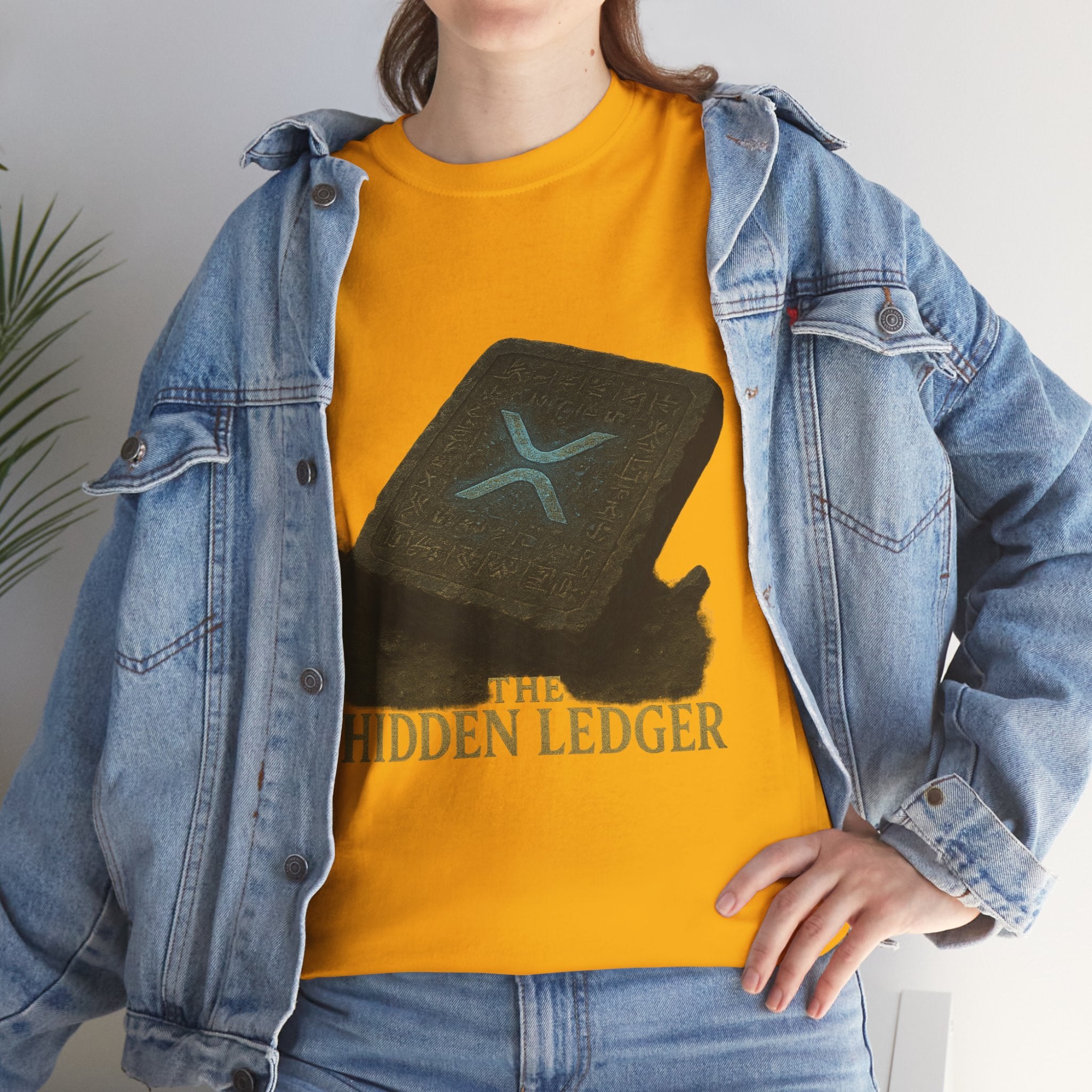 T-Shirt — "The Hidden Ledger" Crypto XRP Wallet Graphic Tee