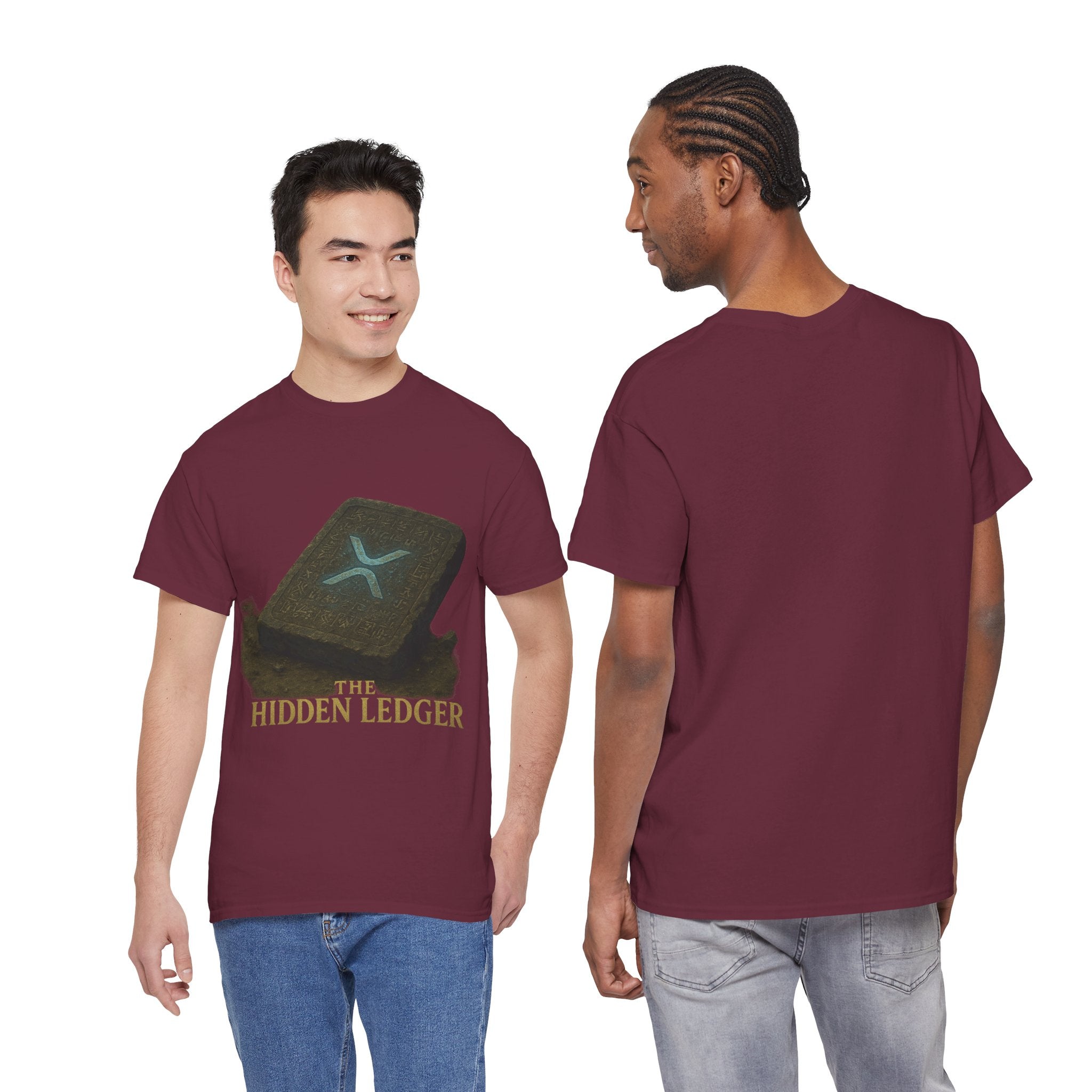 T-Shirt — "The Hidden Ledger" Crypto XRP Wallet Graphic Tee