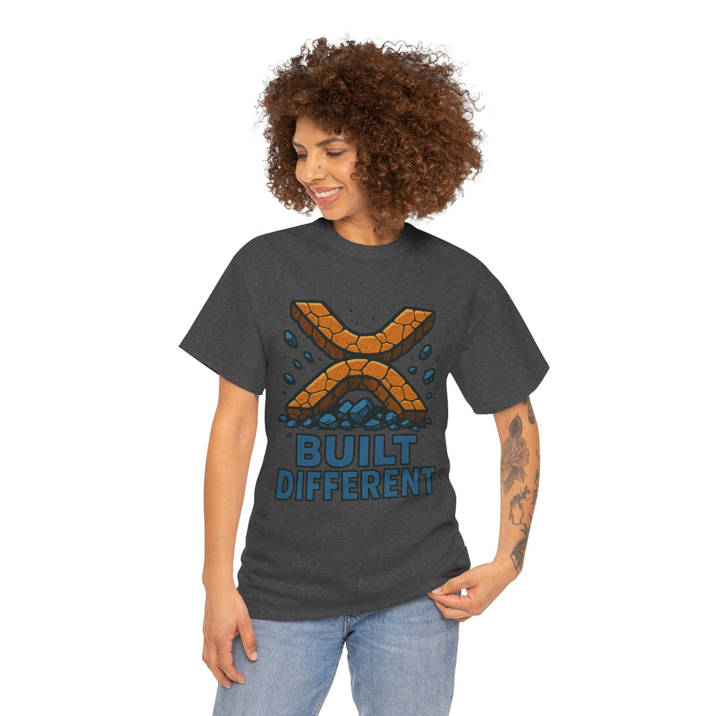 Built Different T-Shirt — Rugged Crypto X Design Tee