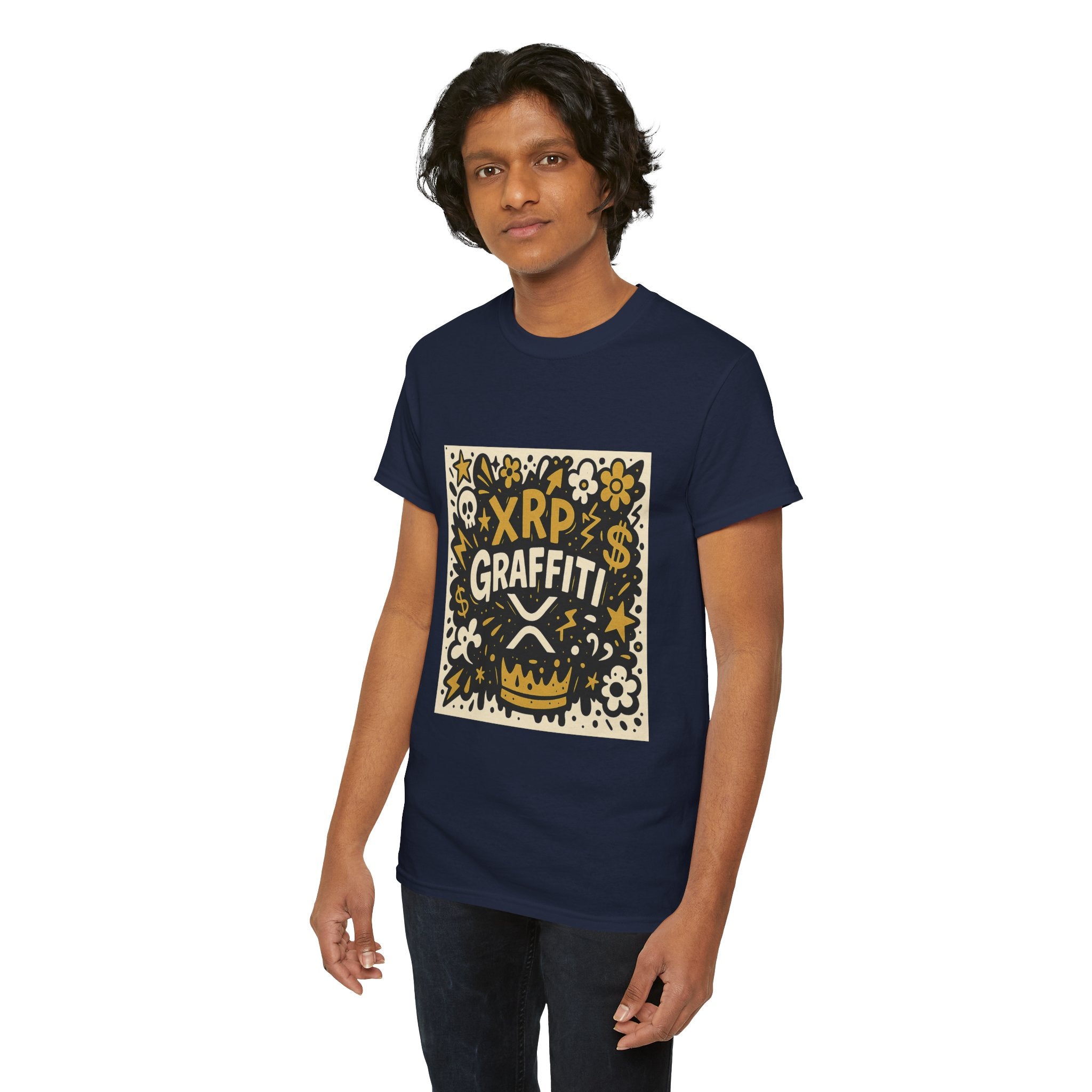 XRP Graffiti Tee — Crypto Street Art T-Shirt