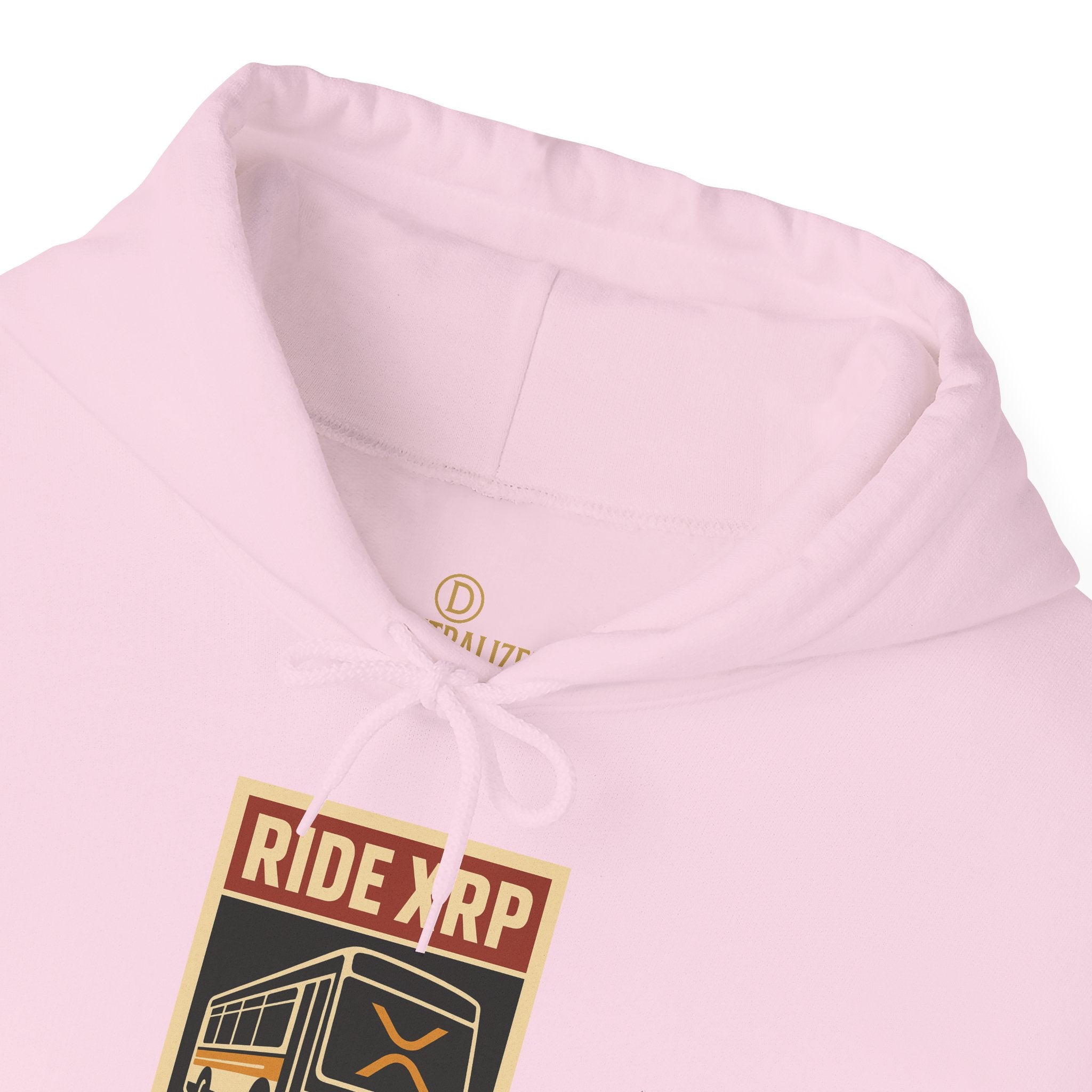 XRP Crypto Hoodie — "Ride XRP, Dump Swift" Retro Badge