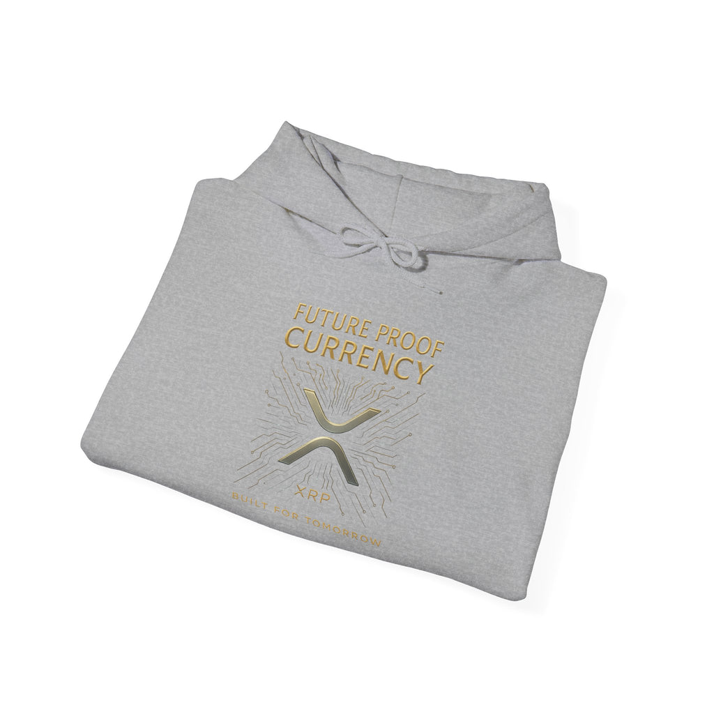 Future Proof Currency Hoodie – XRP Logo Crypto Sweatshirt