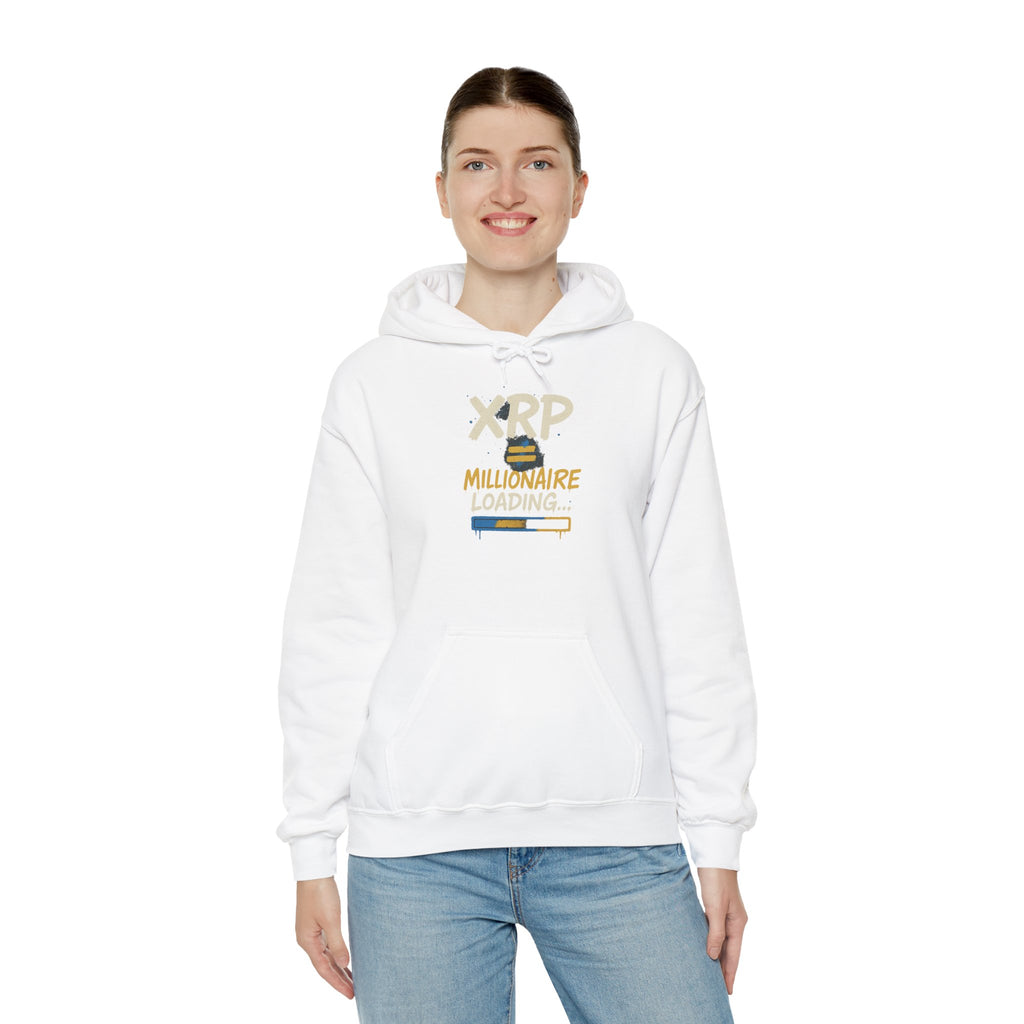 XRP "Millionaire Loading" Hoodie - Crypto Investor Sweatshirt