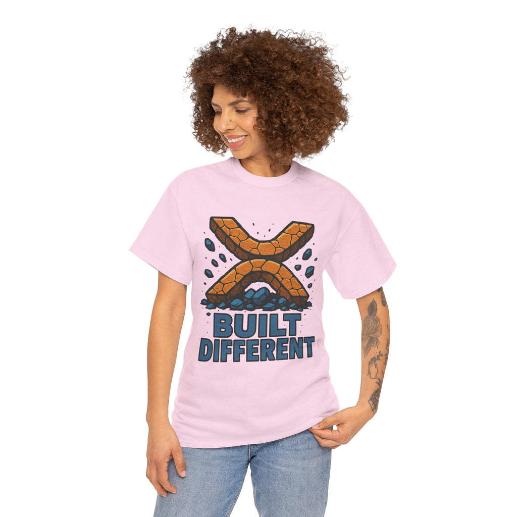 Built Different T-Shirt — Rugged Crypto X Design Tee