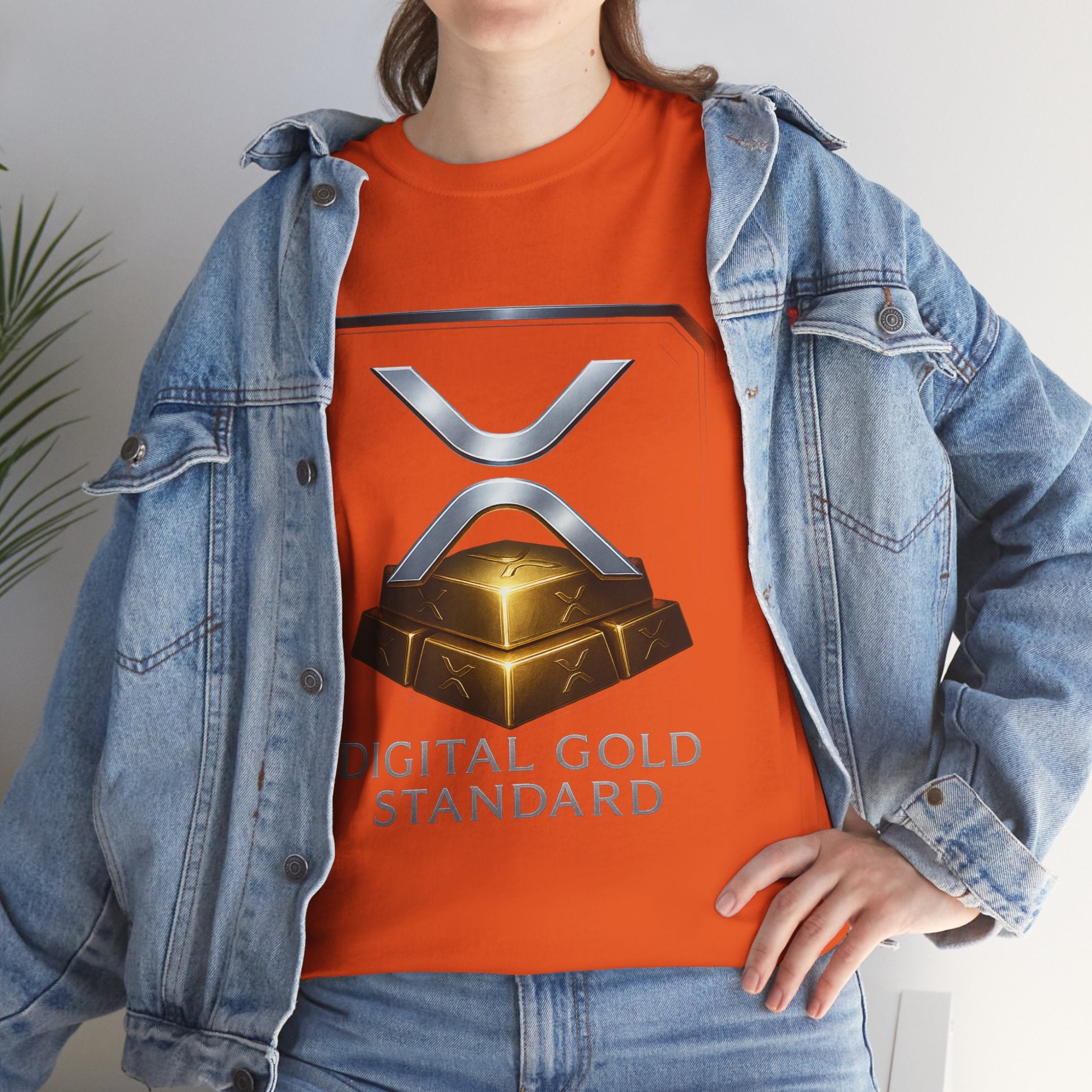 XRP 'Digital Gold Standard' Tee — Cryptocurrency Logo Shirt