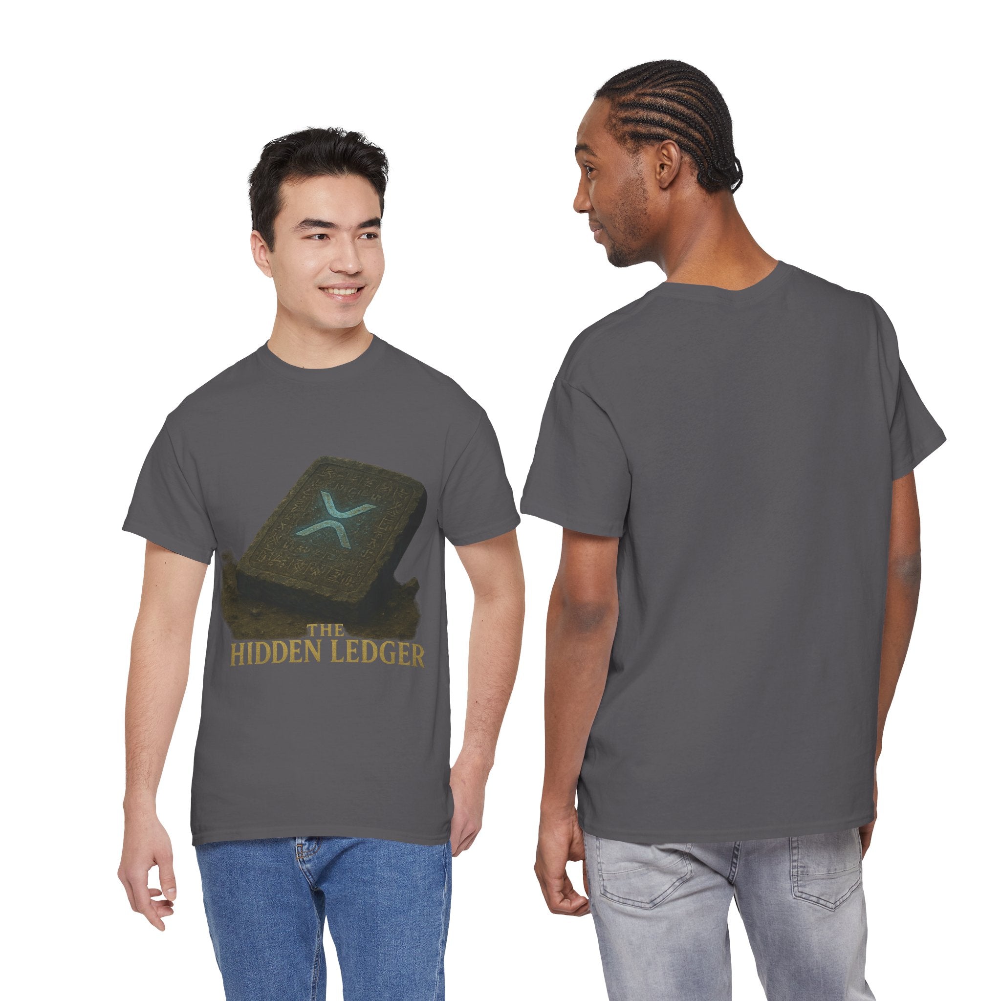 T-Shirt — "The Hidden Ledger" Crypto XRP Wallet Graphic Tee