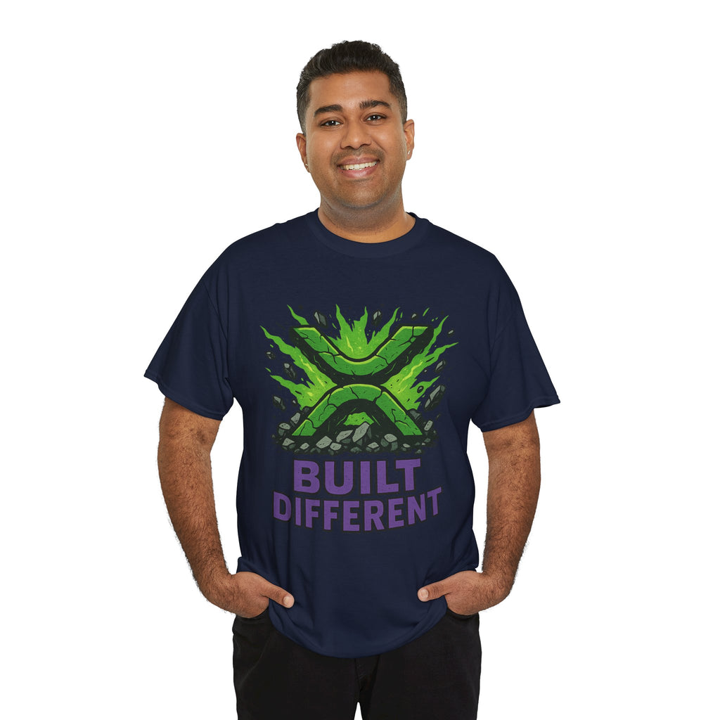 Built Different T-Shirt — Green Gamer Logo Tee