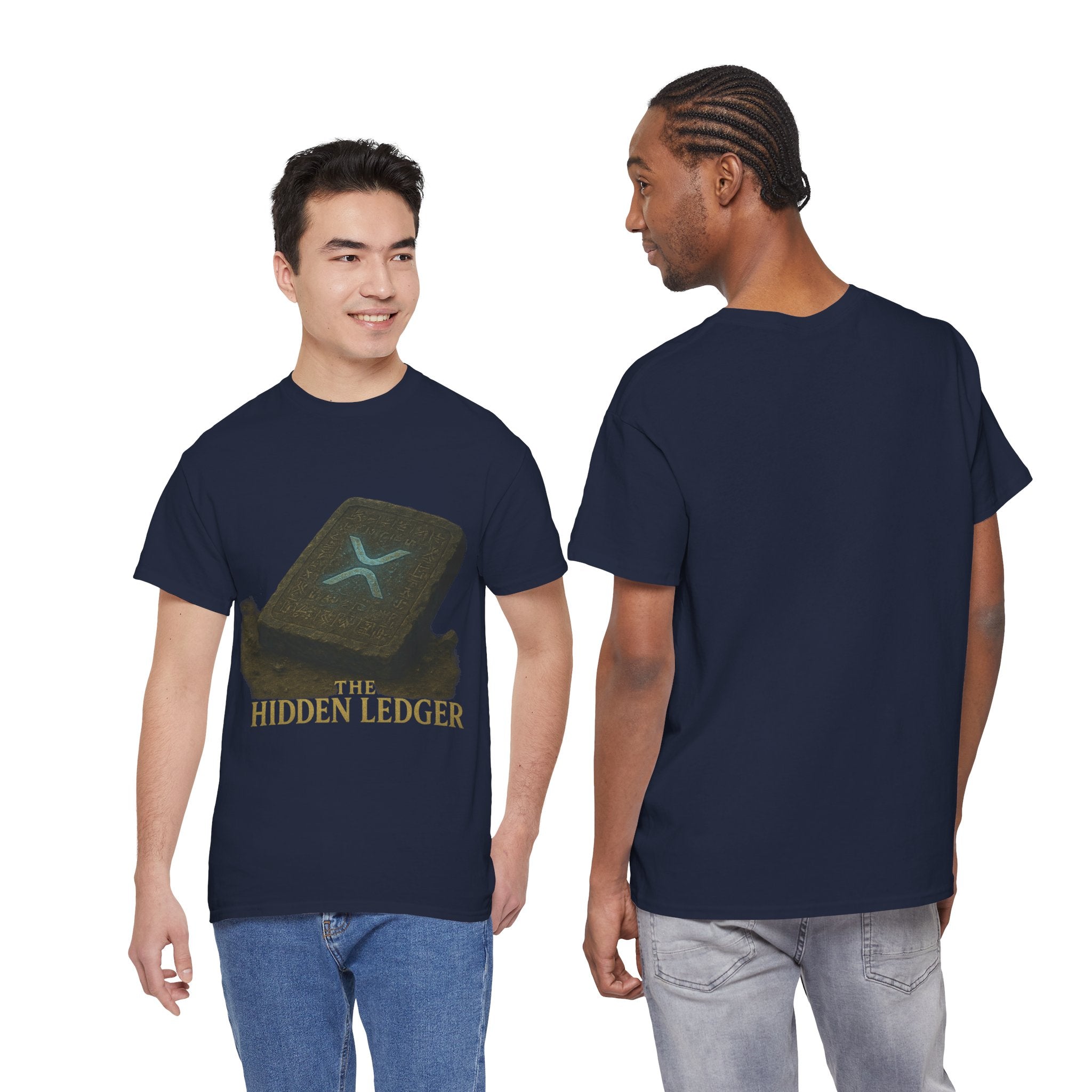T-Shirt — "The Hidden Ledger" Crypto XRP Wallet Graphic Tee