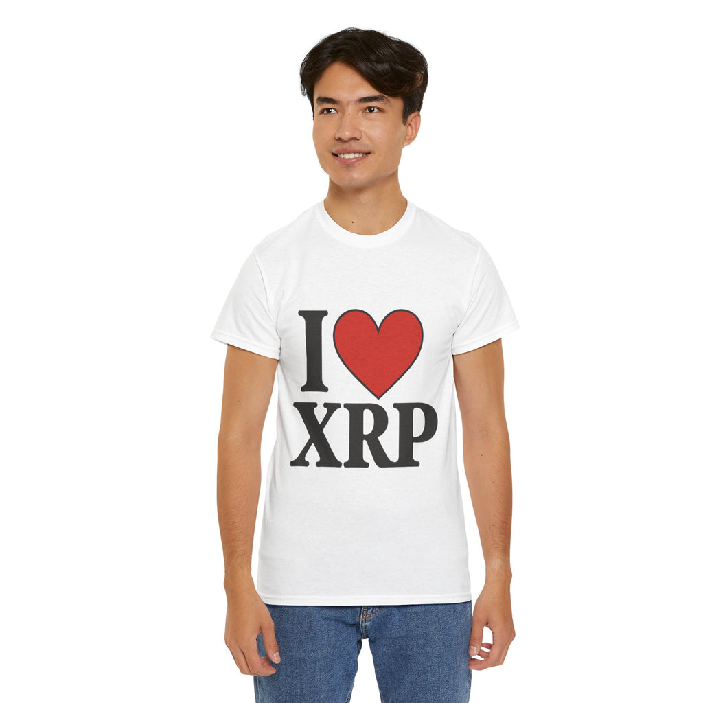 I  XRP T-Shirt — Crypto Enthusiast Ripple Tee