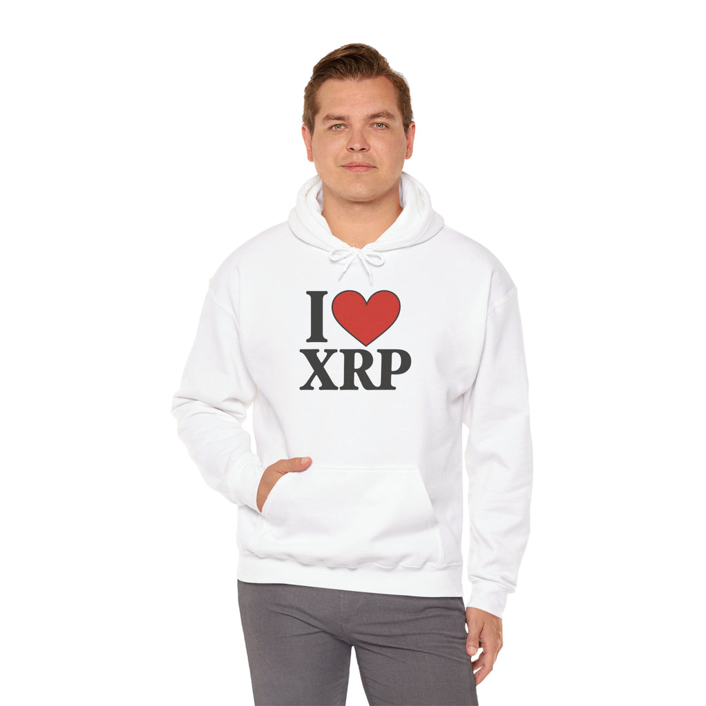 I  XRP Hoodie — Crypto Enthusiast Ripple Sweatshirt