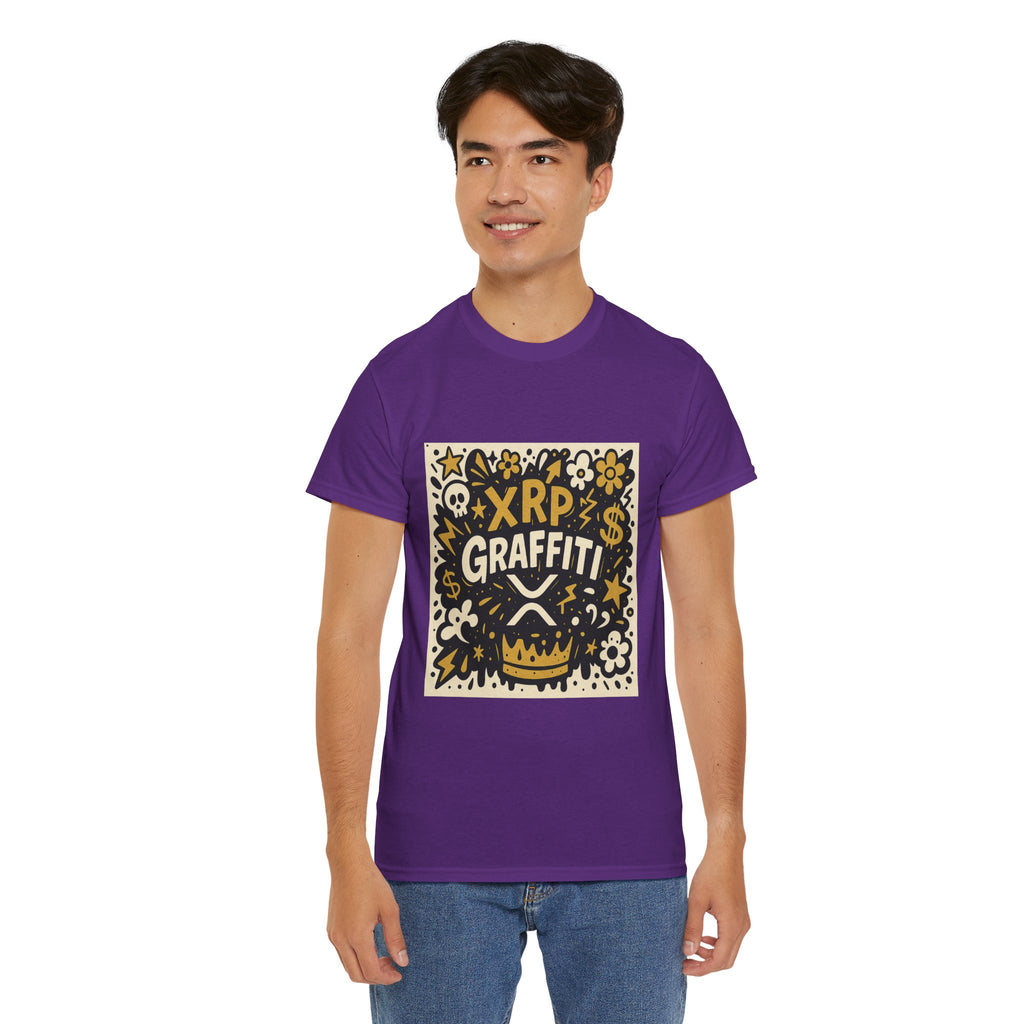 XRP Graffiti Tee — Crypto Street Art T-Shirt