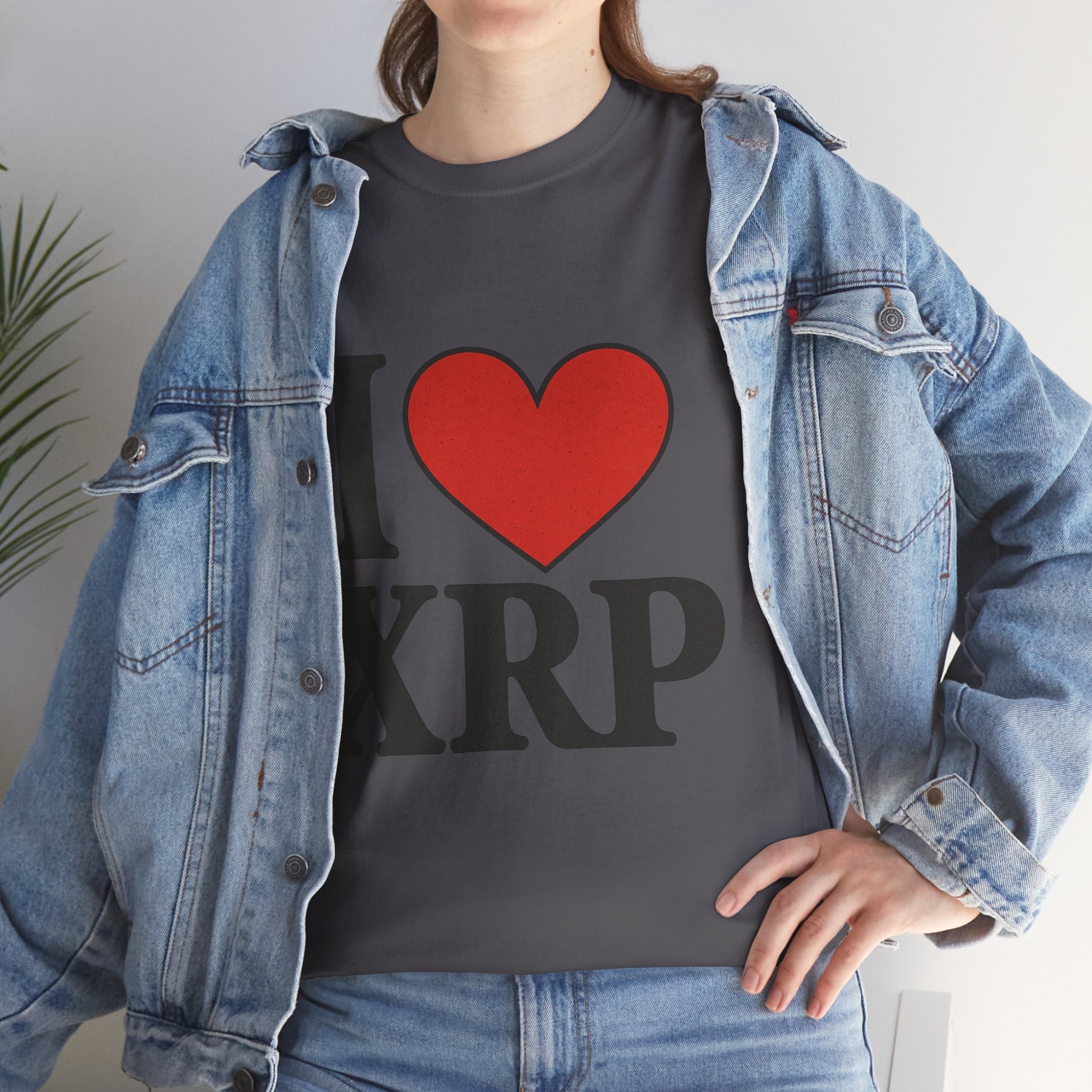 I  XRP T-Shirt — Crypto Enthusiast Ripple Tee