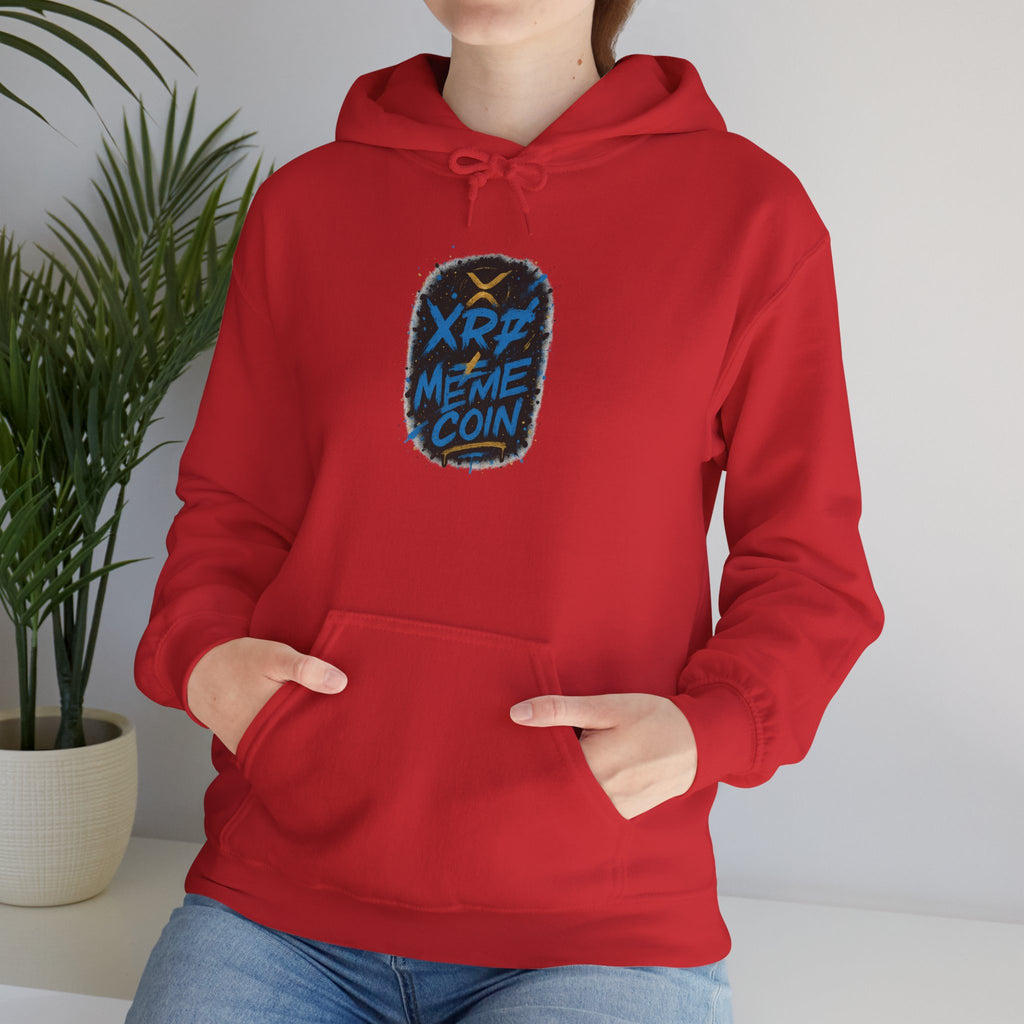 XRP Meme Coin Hoodie – Crypto Graffiti Logo Pullover