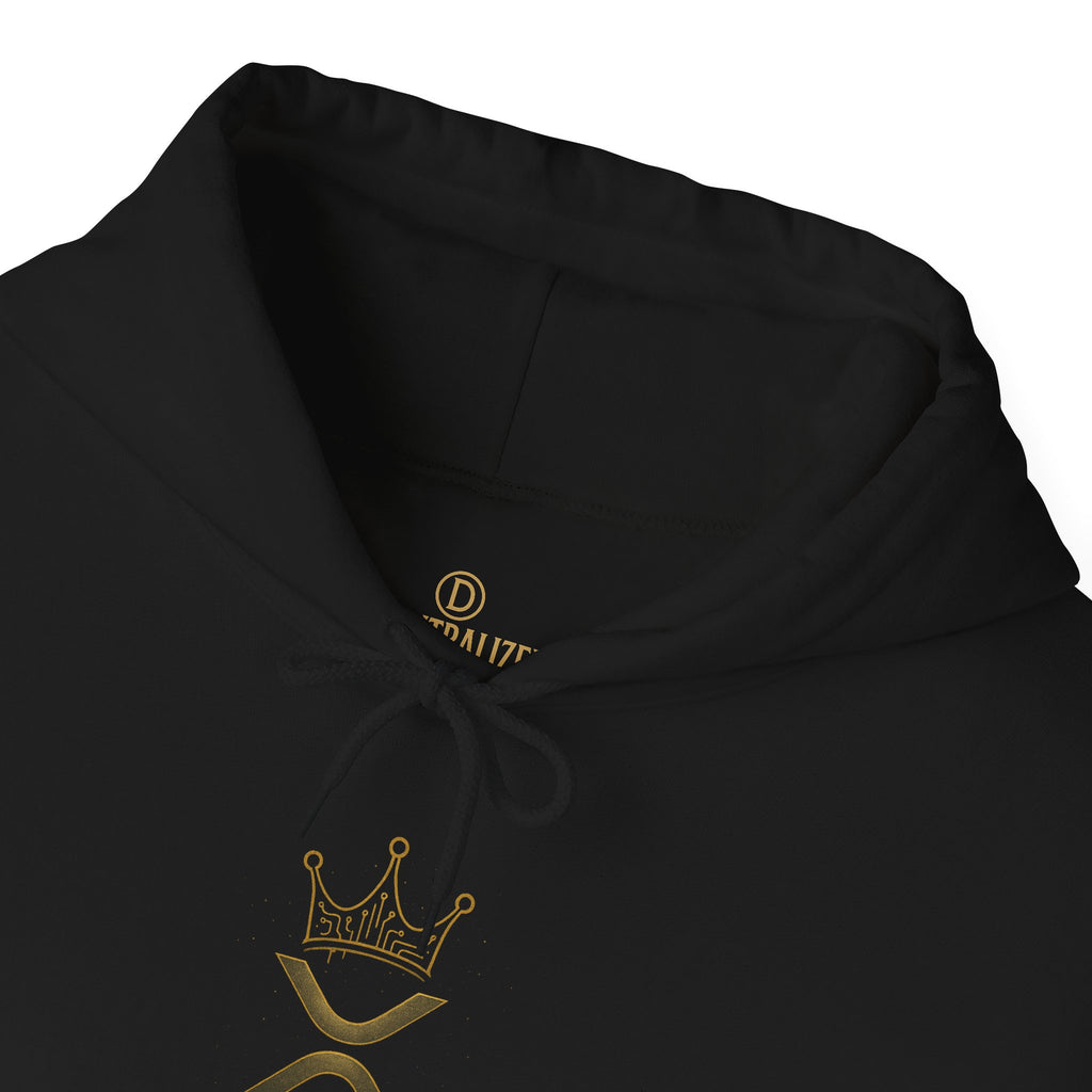 XRP Liquidity King Hoodie — Crypto Logo Pullover for Traders & Investors