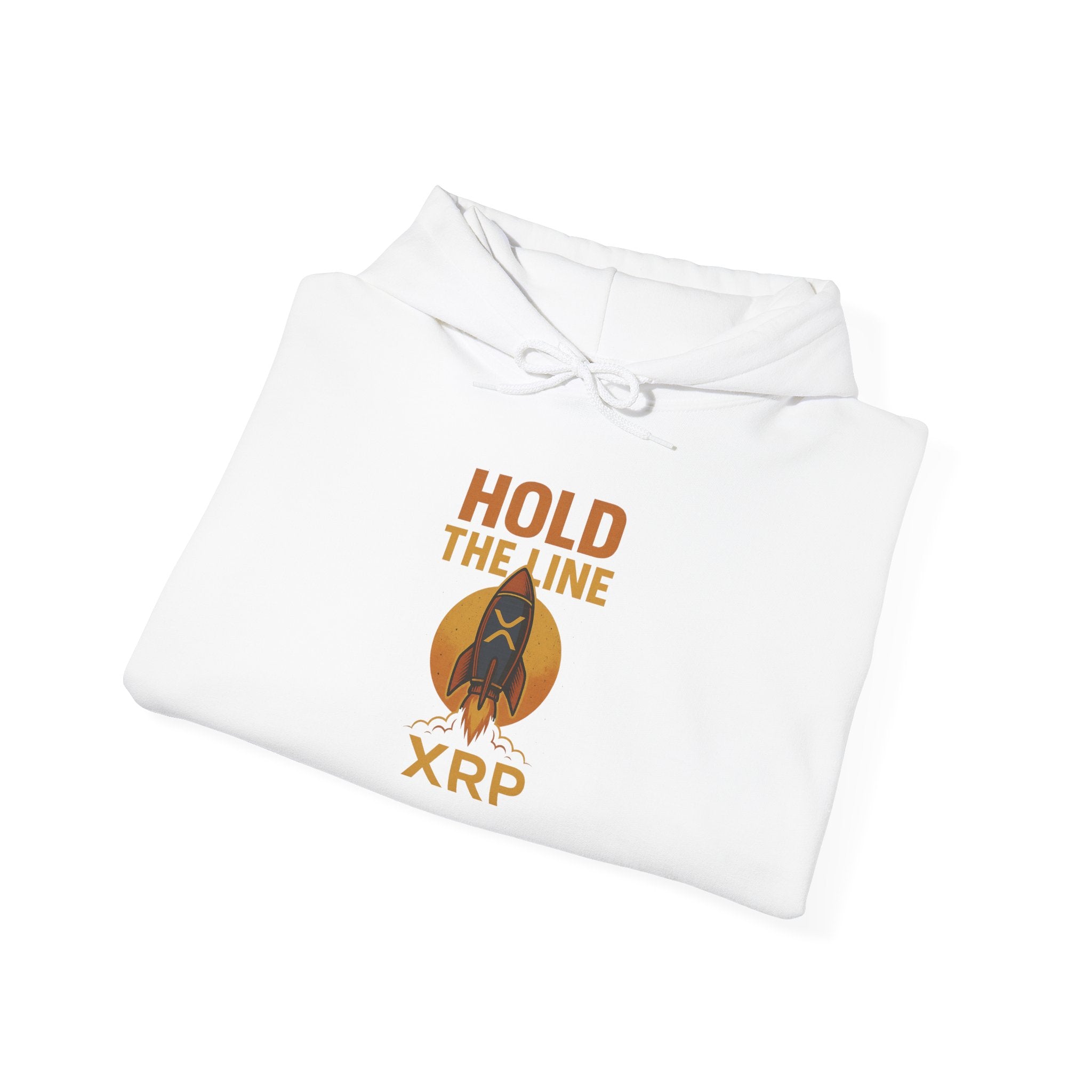 XRP 'Hold the Line' Hoodie — Crypto Supporter Sweatshirt