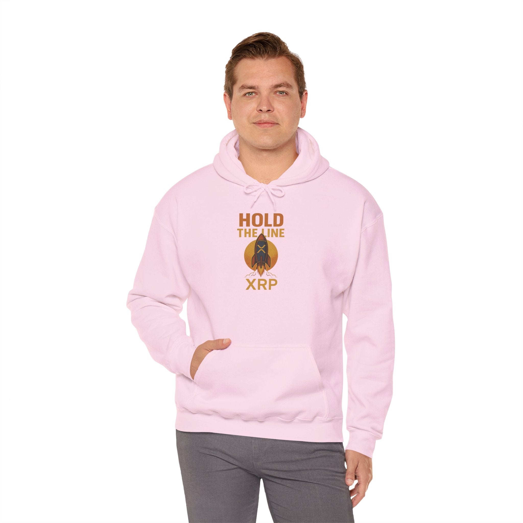XRP 'Hold the Line' Hoodie — Crypto Supporter Sweatshirt