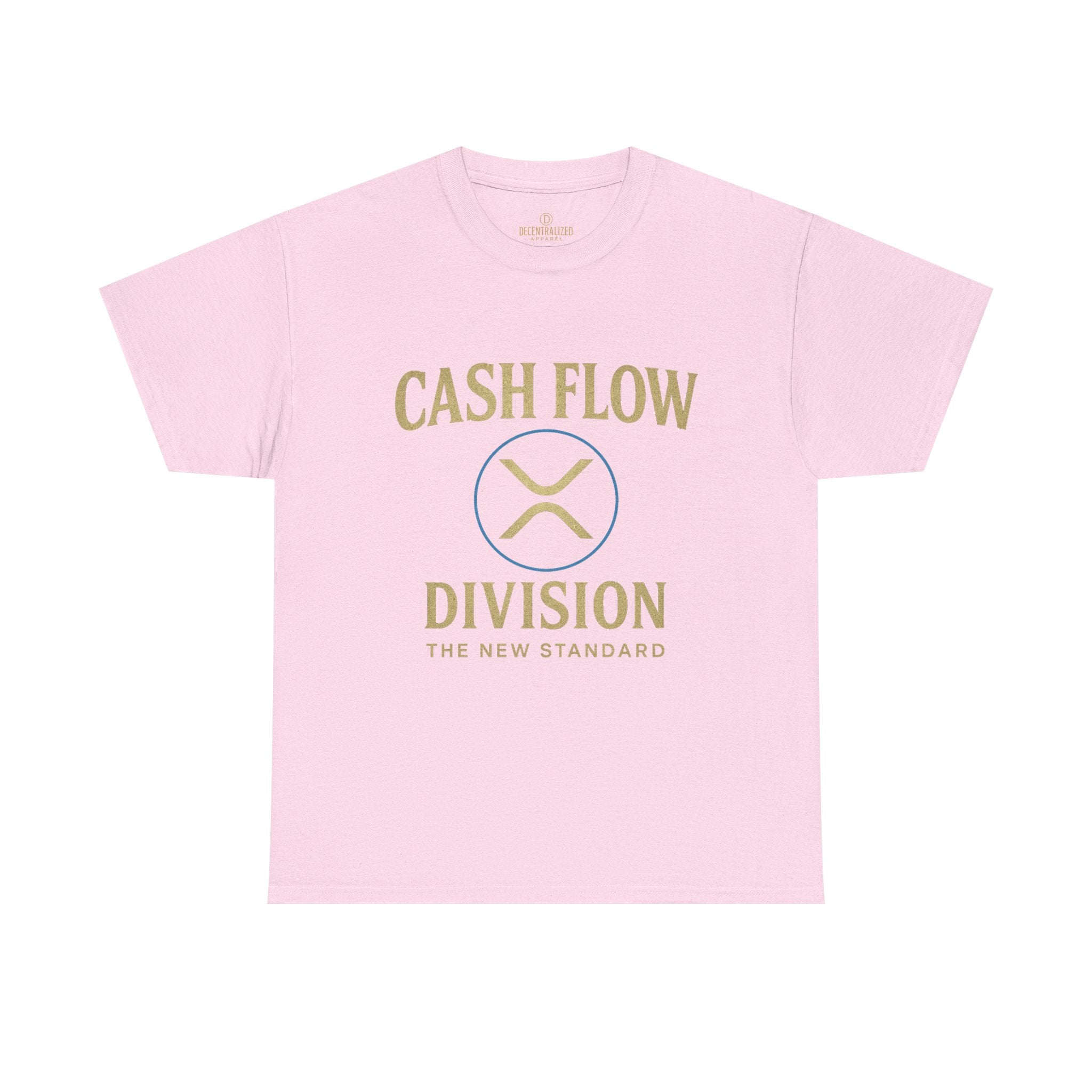 Cash Flow Division Tee — "The New Standard" Graphic T-Shirt