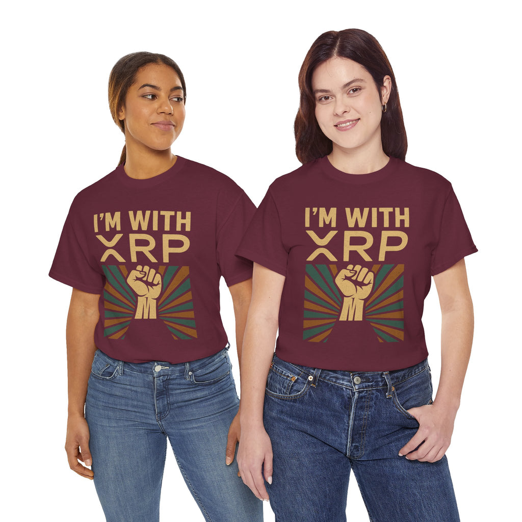 I'm With XRP Graphic Tee – Crypto Supporter Shirt
