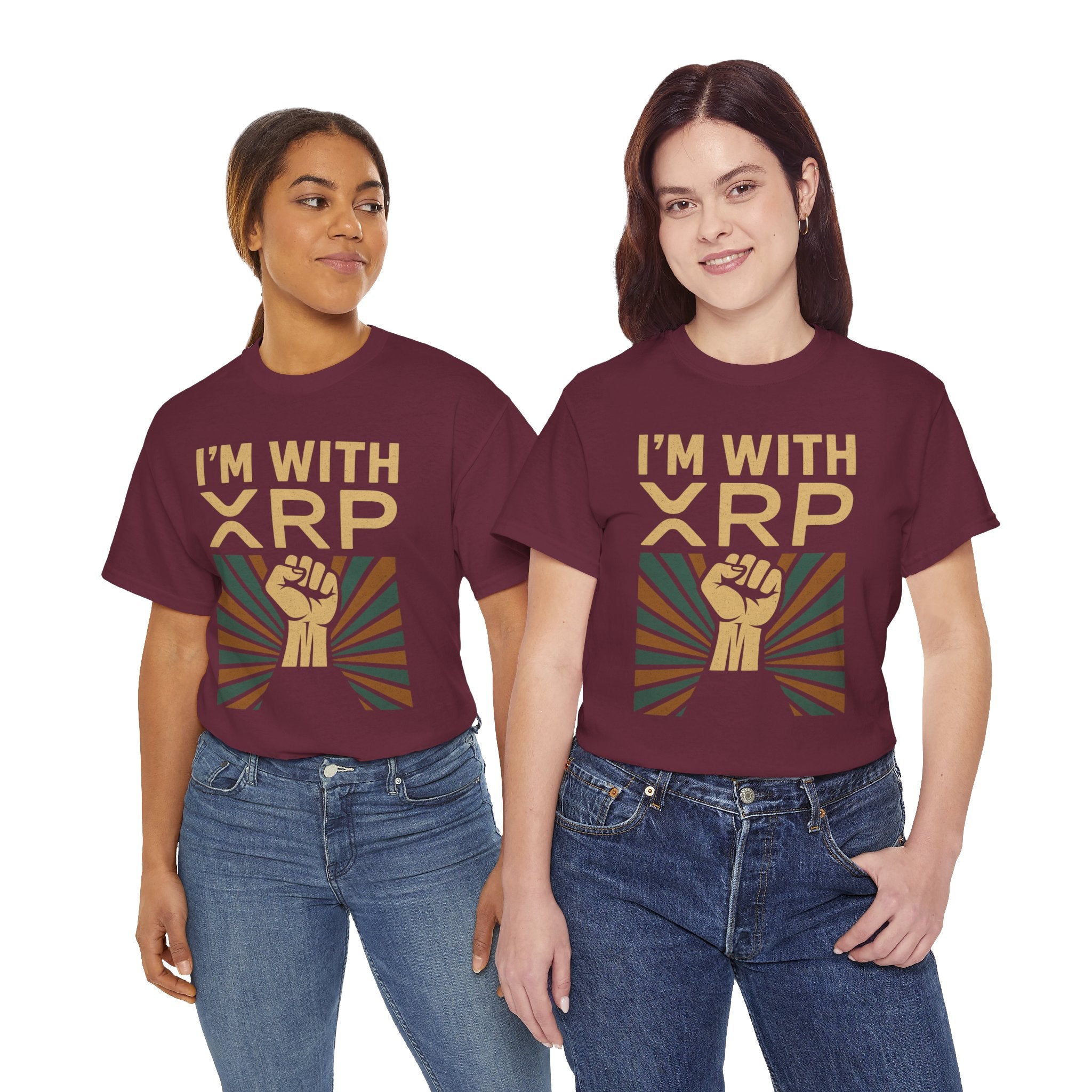 I'm With XRP Graphic Tee – Crypto Supporter Shirt