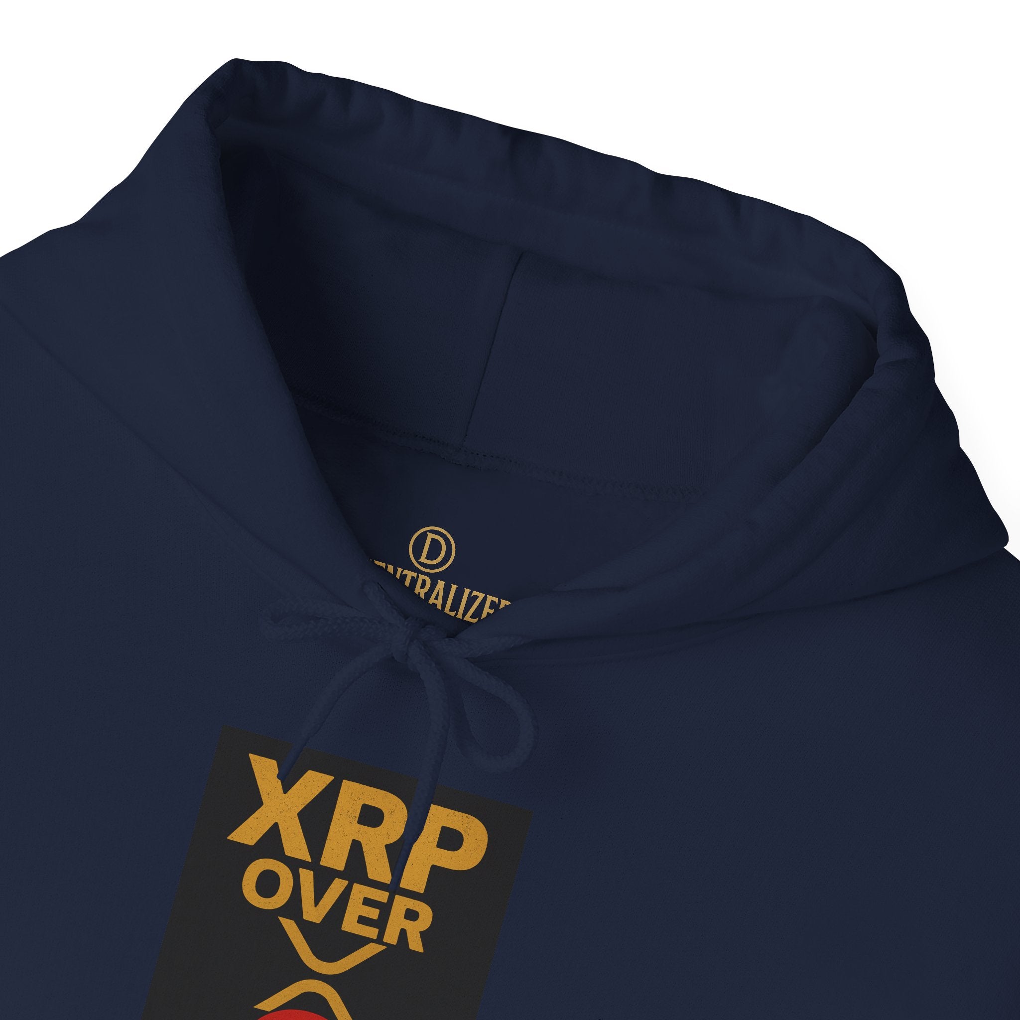 XRP Over Swift Hoodie - "Choose Wisely" Crypto Advocacy Sweatshirt