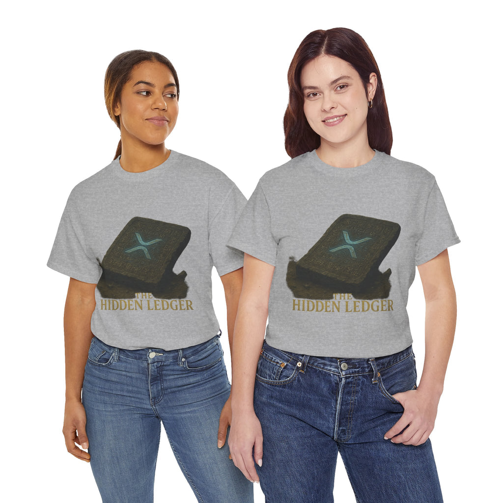 T-Shirt — "The Hidden Ledger" Crypto XRP Wallet Graphic Tee