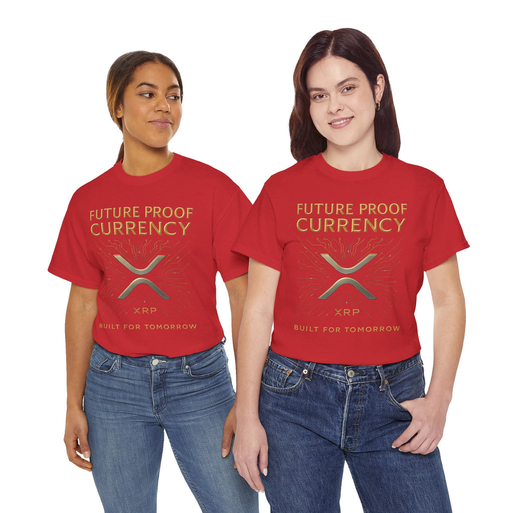 XRP 'Future Proof Currency' T-Shirt – Crypto Investor Tee