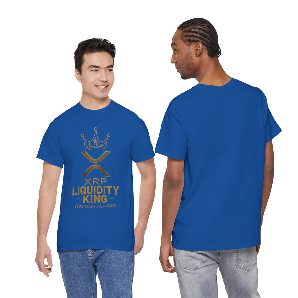 XRP Liquidity King Tee — Crypto Crown T-Shirt
