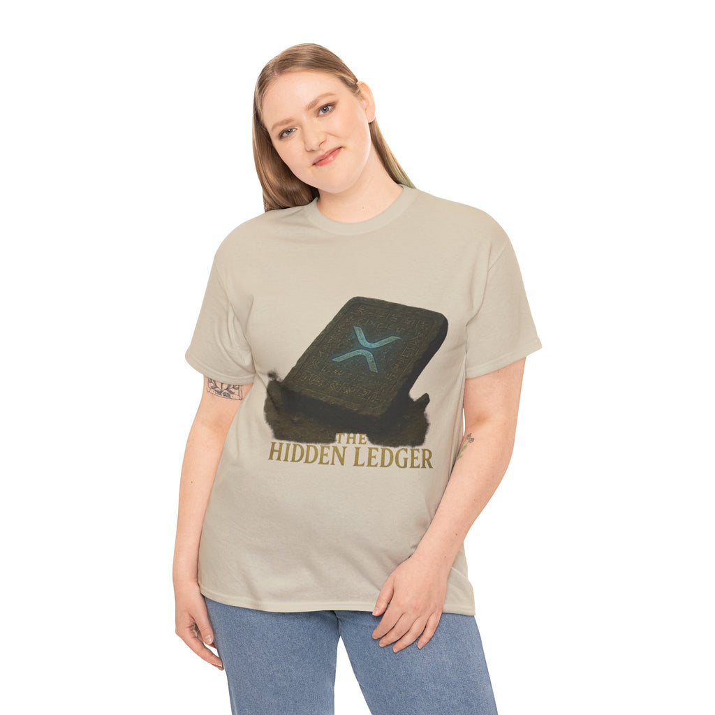 T-Shirt — "The Hidden Ledger" Crypto XRP Wallet Graphic Tee