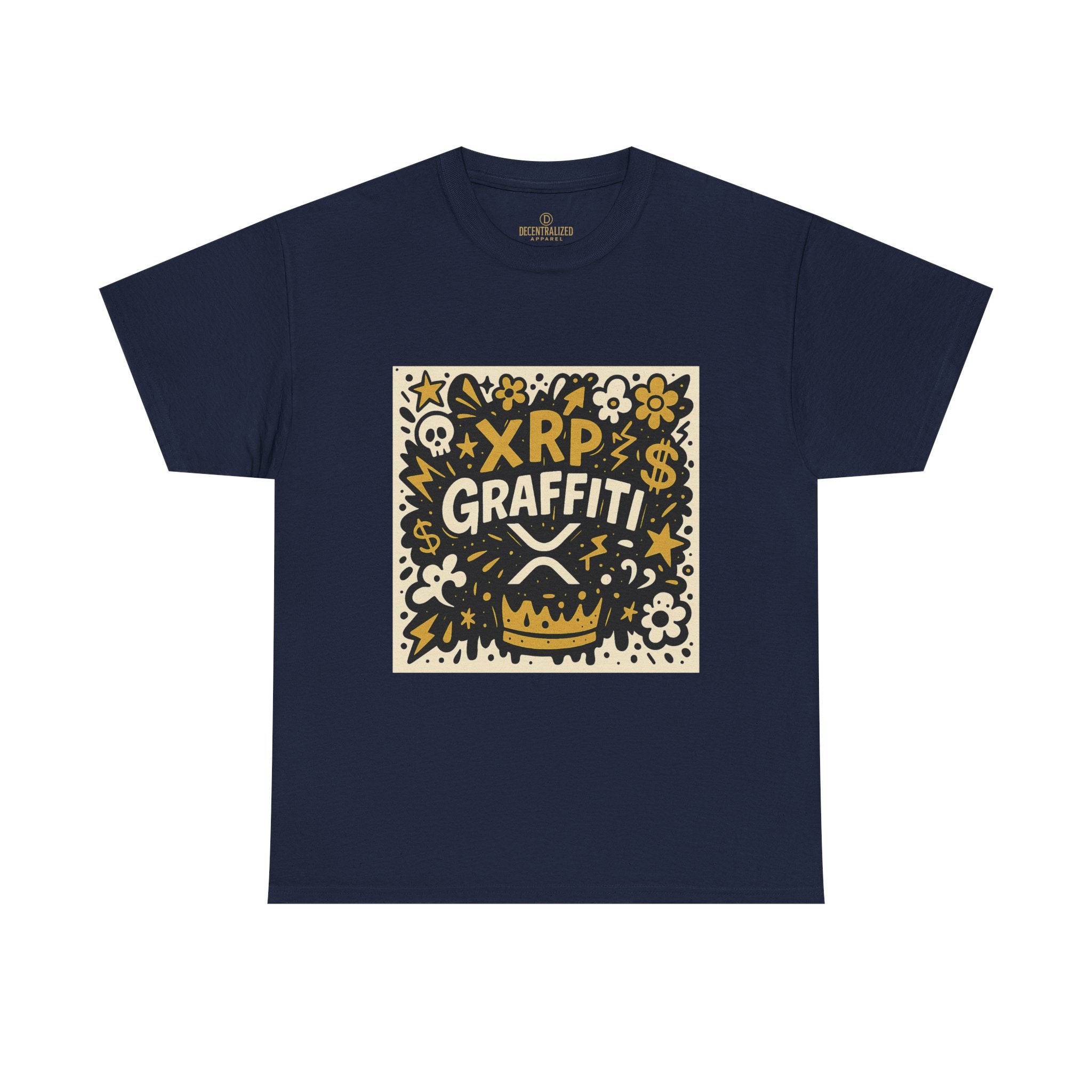 XRP Graffiti Tee — Crypto Street Art T-Shirt