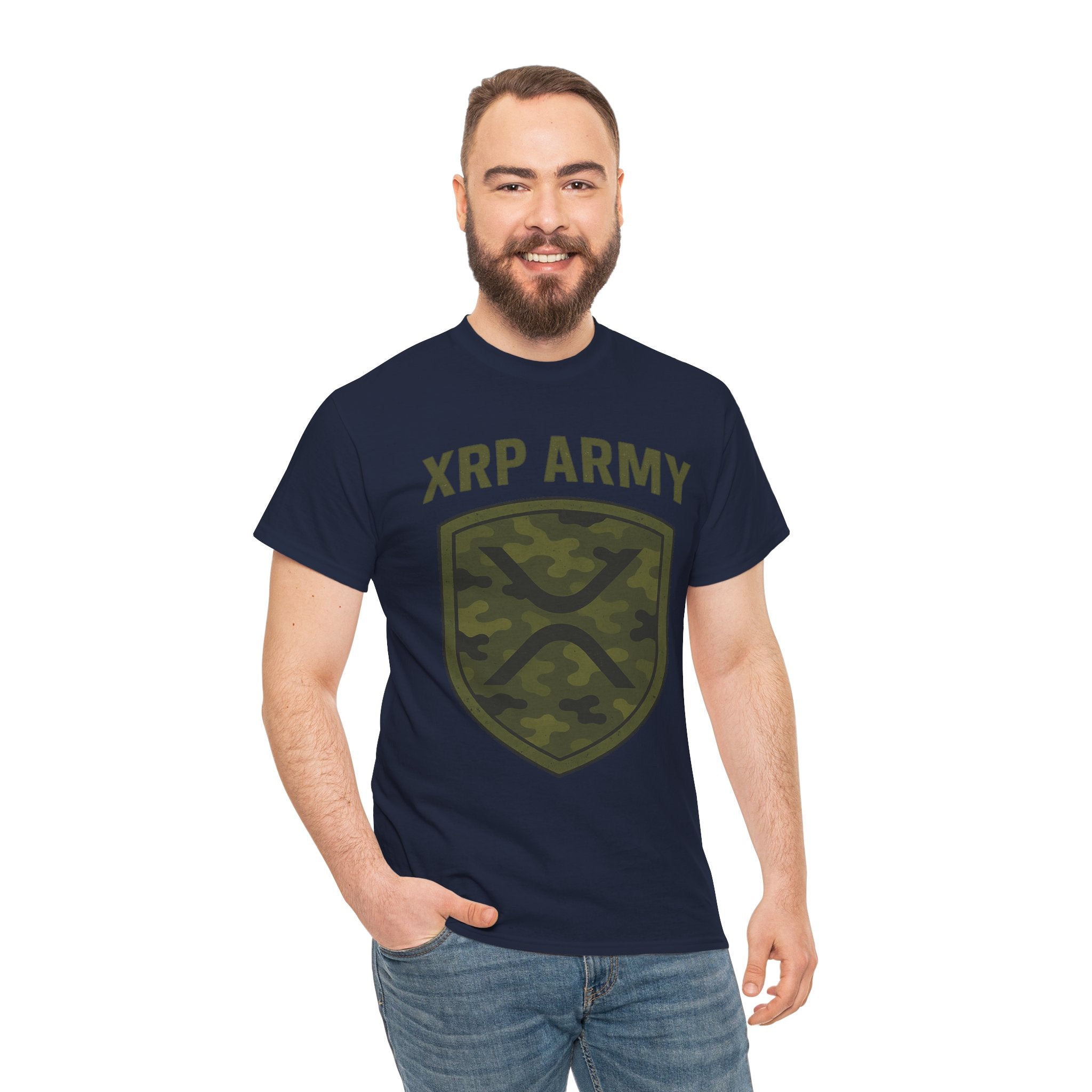 XRP Army Camo Shield T-Shirt