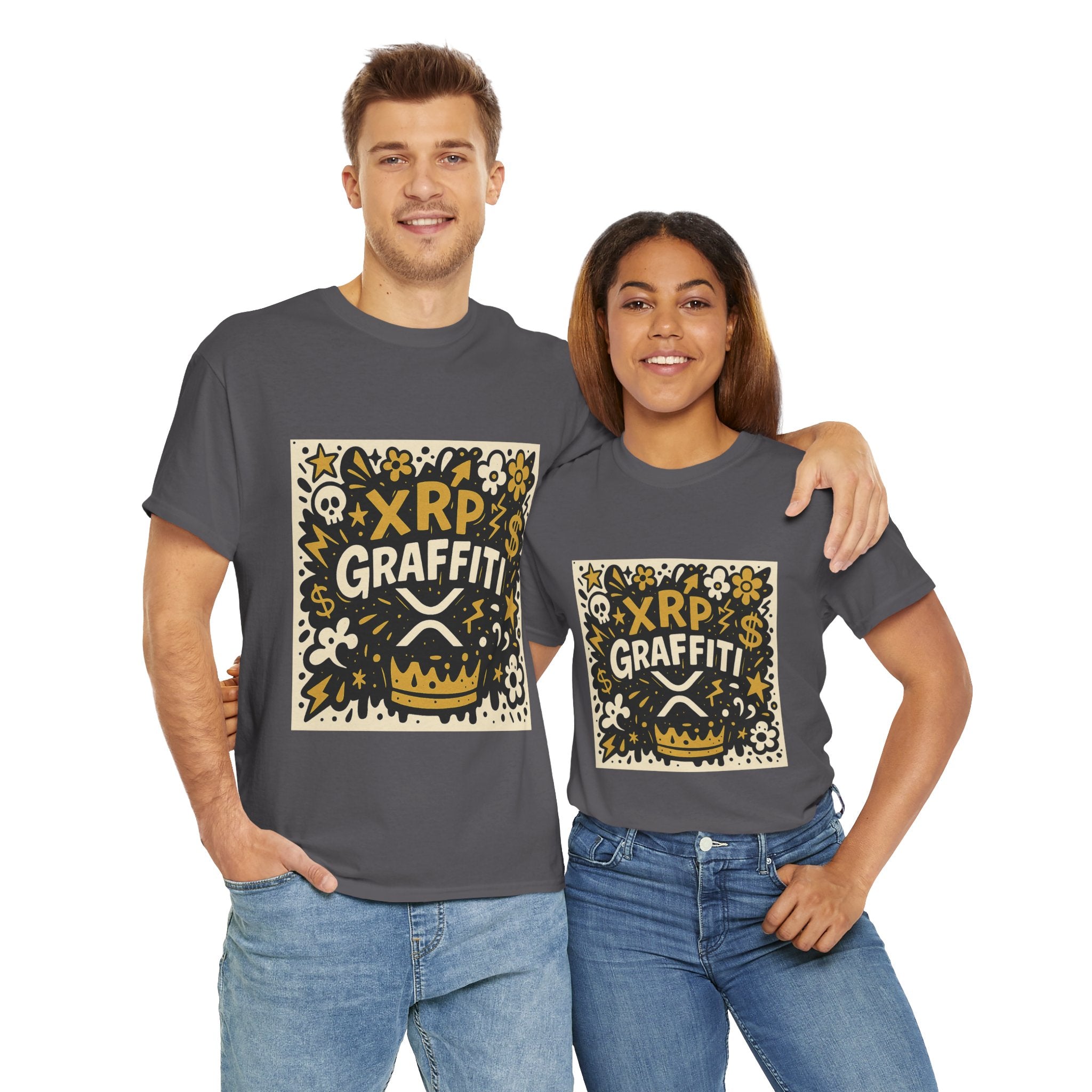 XRP Graffiti Tee — Crypto Street Art T-Shirt