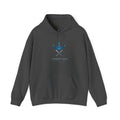 Liquidity King Hoodie — Blue Crown Logo Pullover